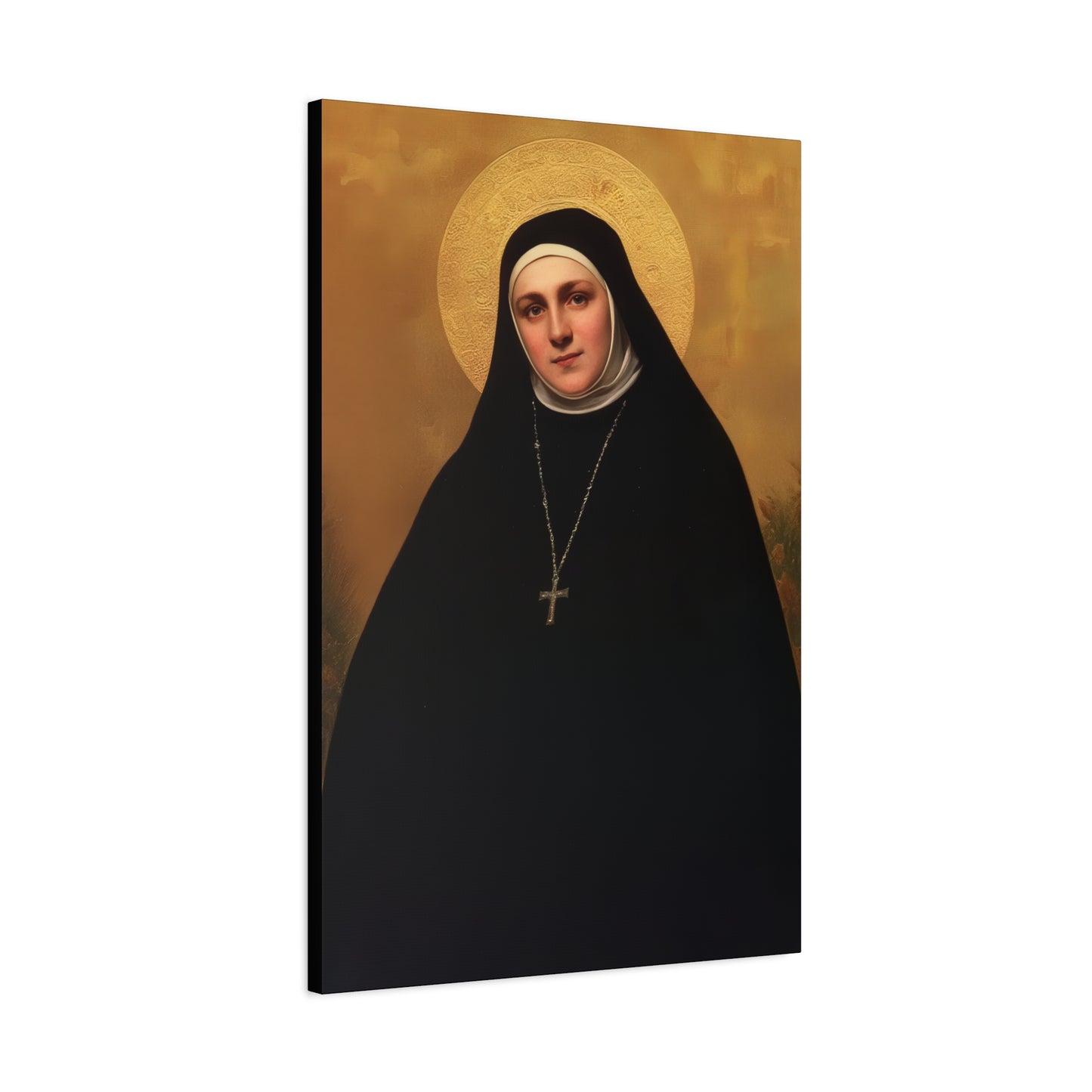 Saint Geltrude Caterina Comensoli - Gallery Wrapped Canvas - Print - Religious Art for your Home - Catholic Art