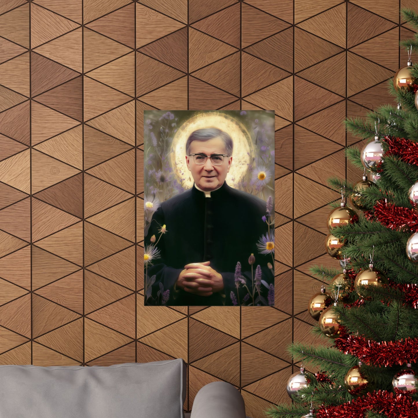Saint Josemaría Escrivá - Sanctified Souls Print - Multiple Sizes - Premium Matte Vertical Posters