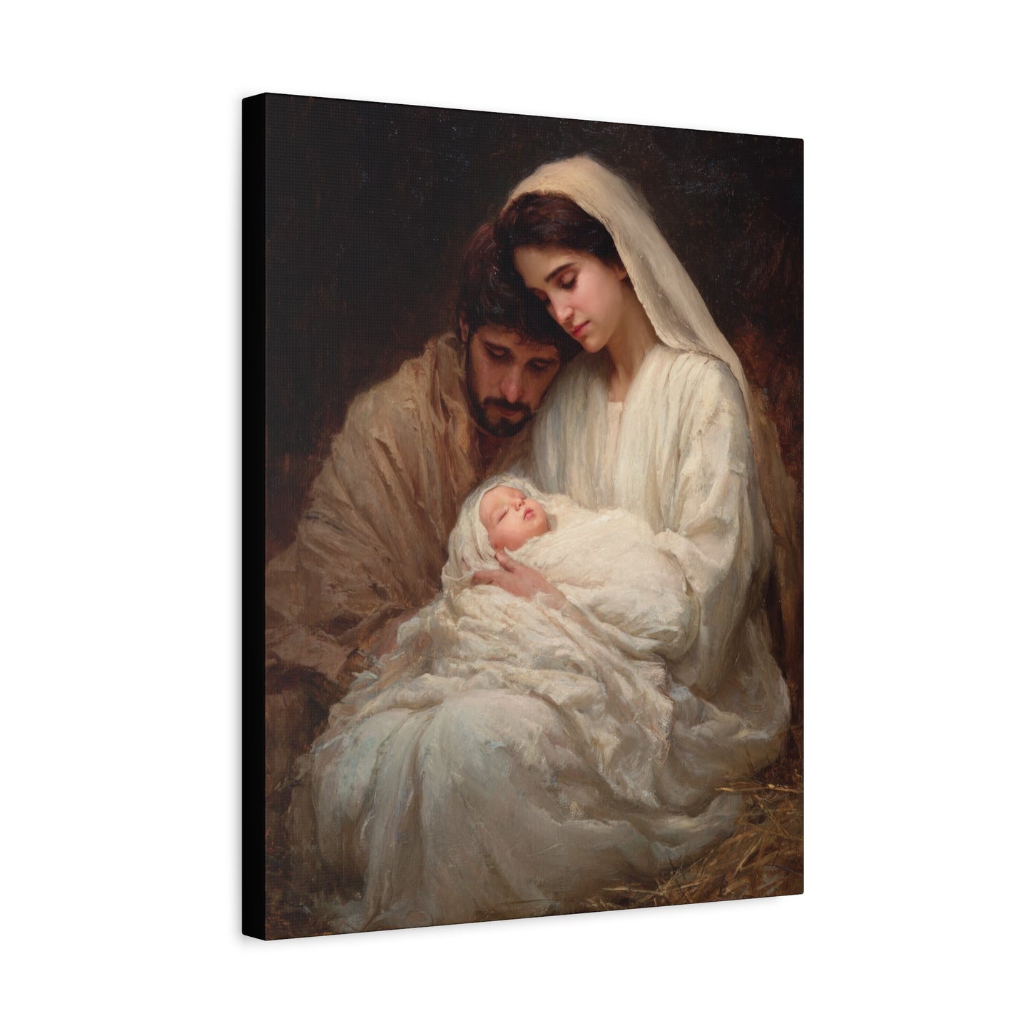 The Quiet Kingdom of the Holy Family - Gallery Wrapped Canvas - Print - Religious Art for your Home - Catholic