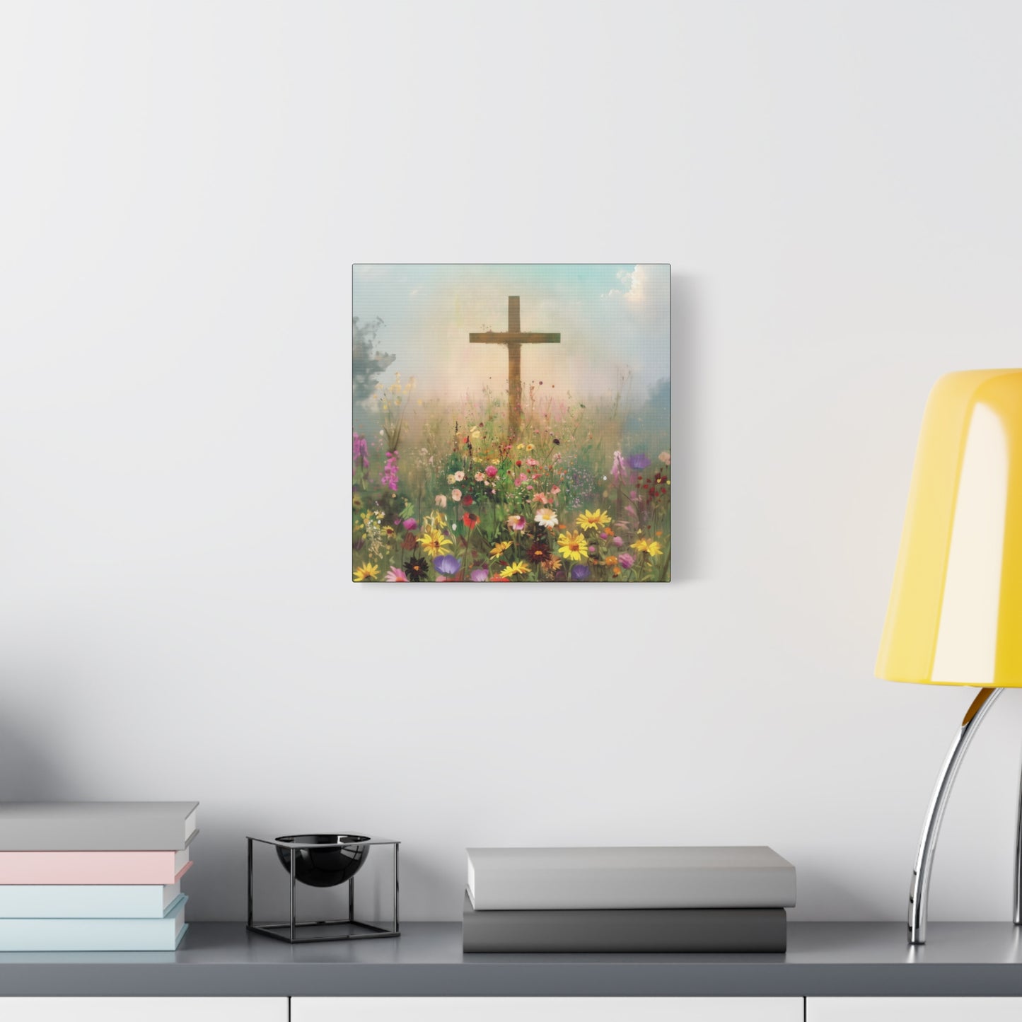 The Cross That Called the Earth to Life - Gallery Wrapped Canvas - Print - Religious Art for your Home - Catholic