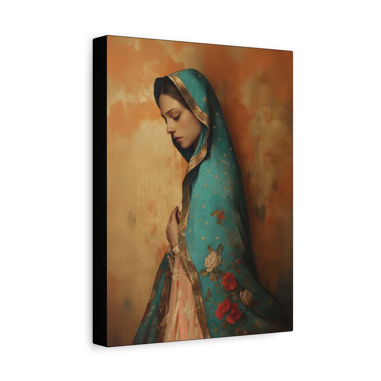 Our Lady of Guadalupe - Gallery Wrapped Canvas - Print - Religious Art for your Home - Catholic Art