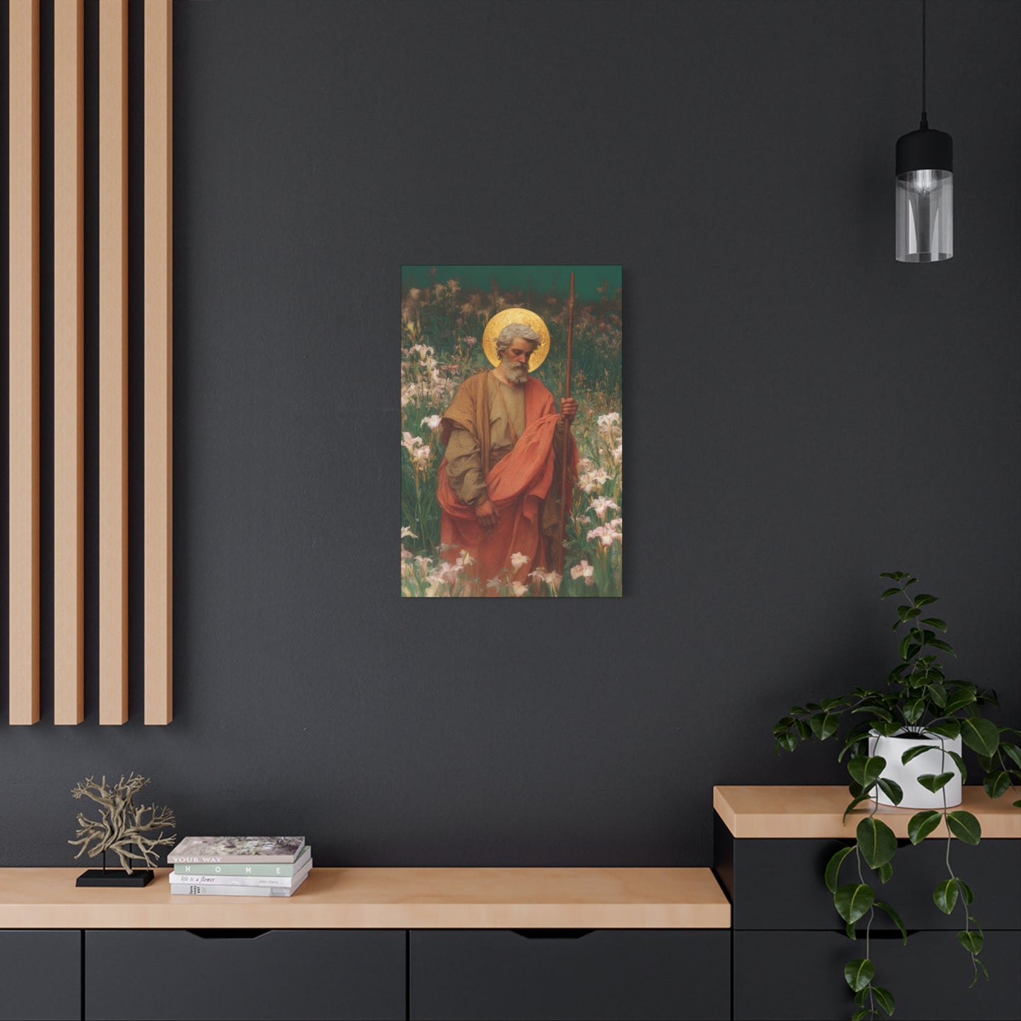 Saint James the Lesser -  Museum Wrapped Canvas - Sanctified Souls Print - Religious Art for your Home - Catholic Patron Saint Art