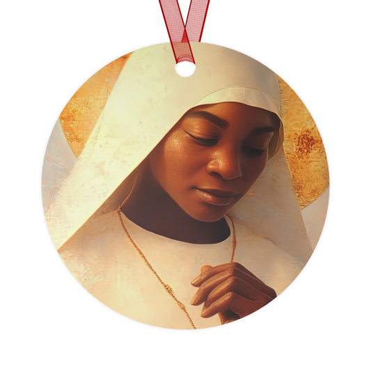Blessed Marie-Clementine Anuarite Nengapeta - Ornament - Religious Holiday Christmas Ornament and Keepsake - Double sided
