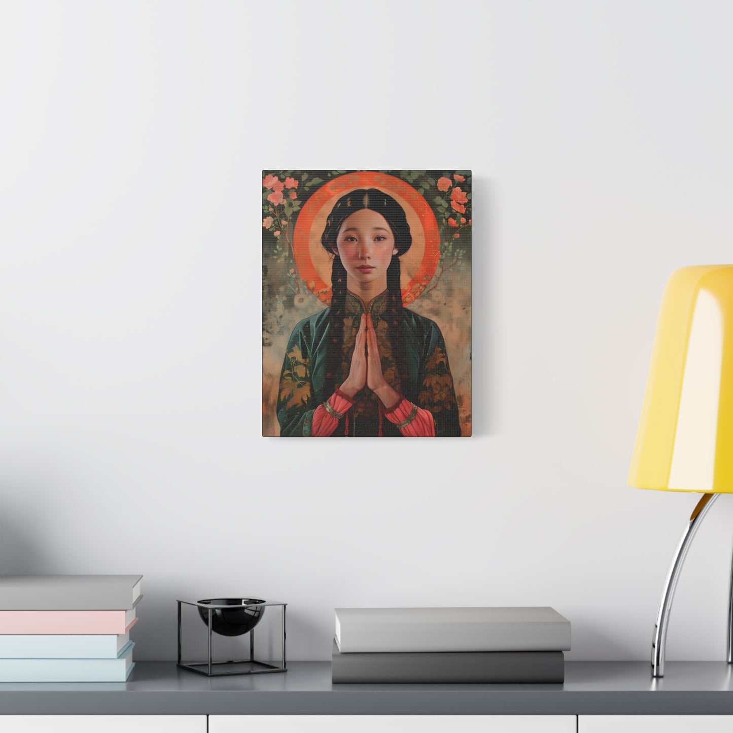 Saint Anna Wang - Museum Wrapped Canvas - Sanctified Souls Print - Art for your Home - Religious Art -  Martyr of China