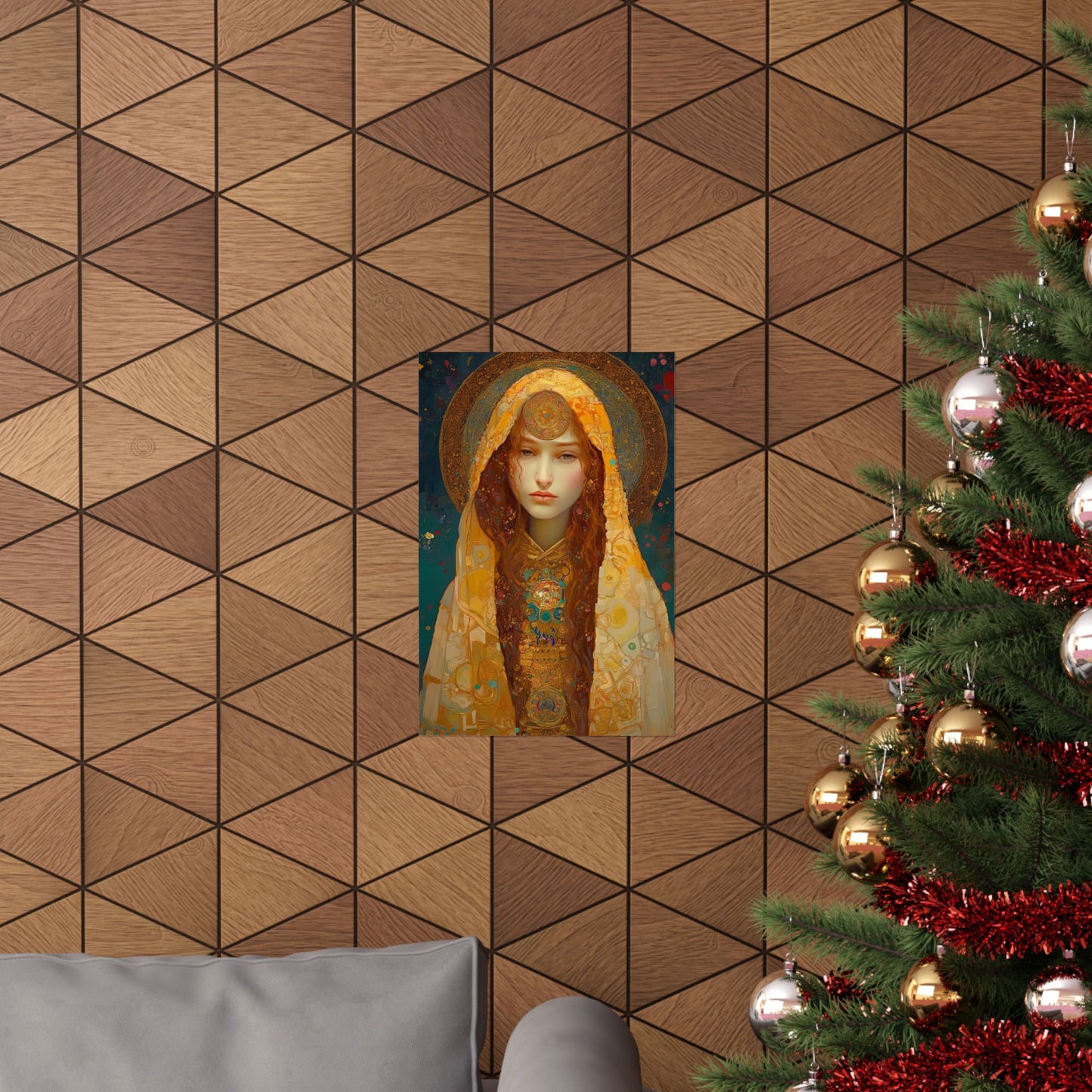 Saint Mary Magdalene Print - Sanctified Souls Print - Multiple Sizes - Premium Matte Vertical Posters