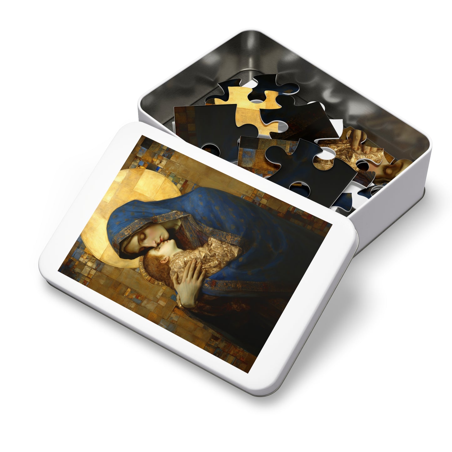 Madonna and Child - Virgin Mary and the Christ Child - Religious Jigsaw Puzzle (30, 110, 252, 500,1000-Piece) - Catholic Art - Faith Puzzle