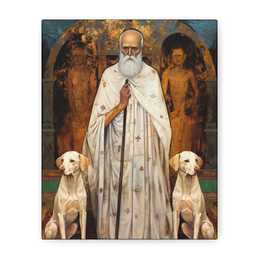 Saint Lazarus of Bethany Canvas Print - Multiple Sizes - Catholic Home art - Museum Wrapped Canvas - Sanctified Souls Print