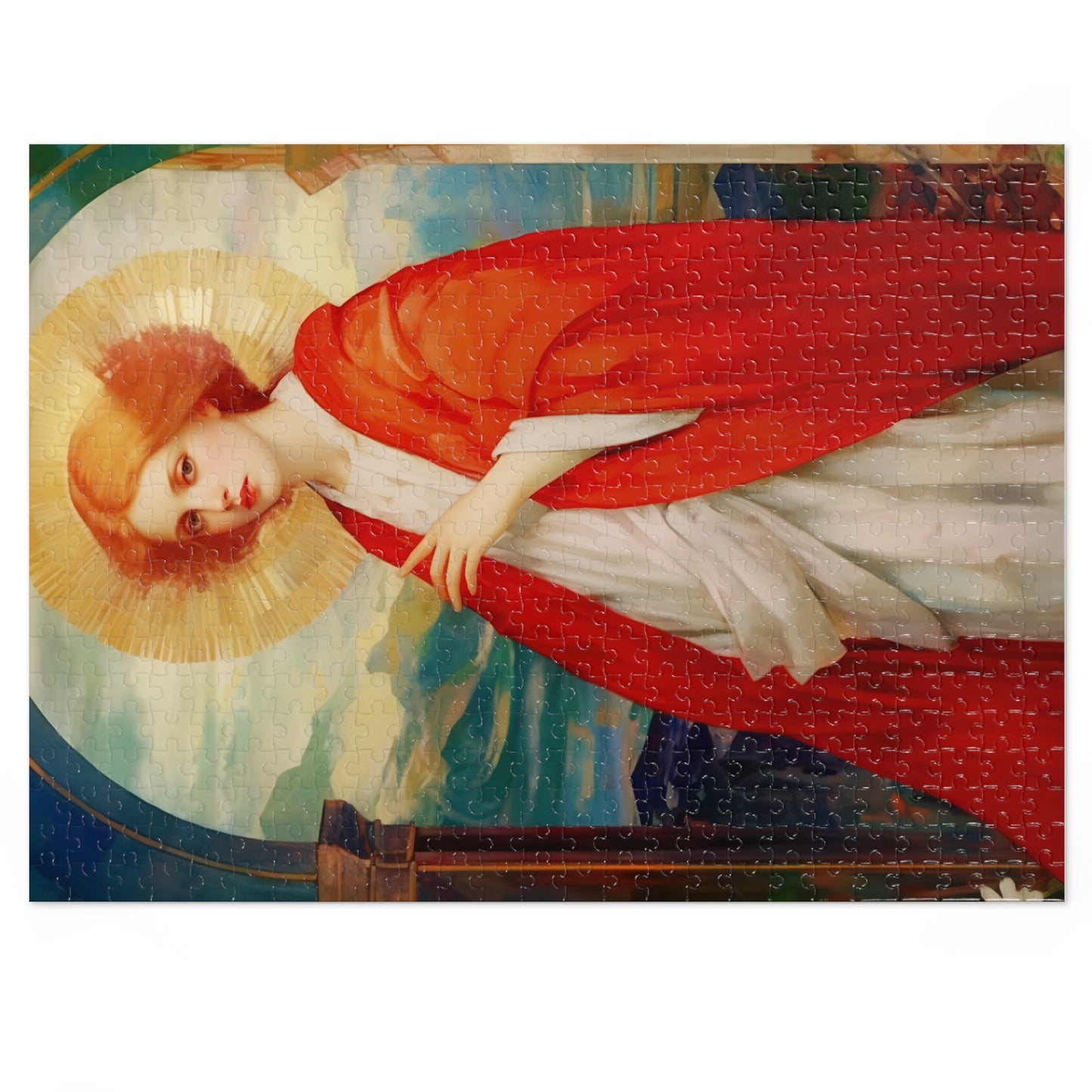 Saint Bibiana - Puzzle and Keepsake Tin - Jigsaw Puzzle (30, 110, 252, 500,1000-Piece) - Religious Puzzle