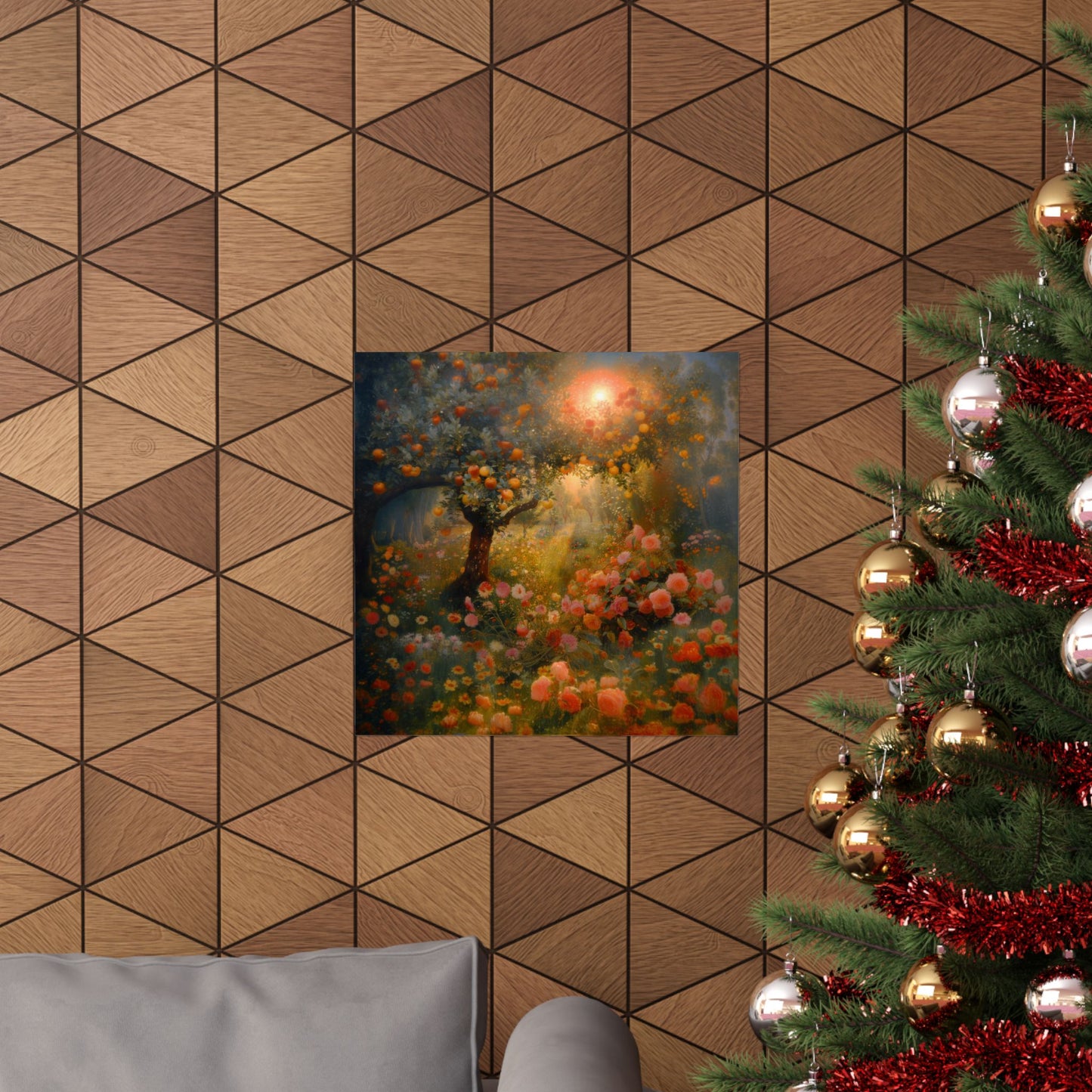 Eden in the Morning of the World - Sanctified Souls Print - Multiple Sizes - Premium Matte Vertical Posters