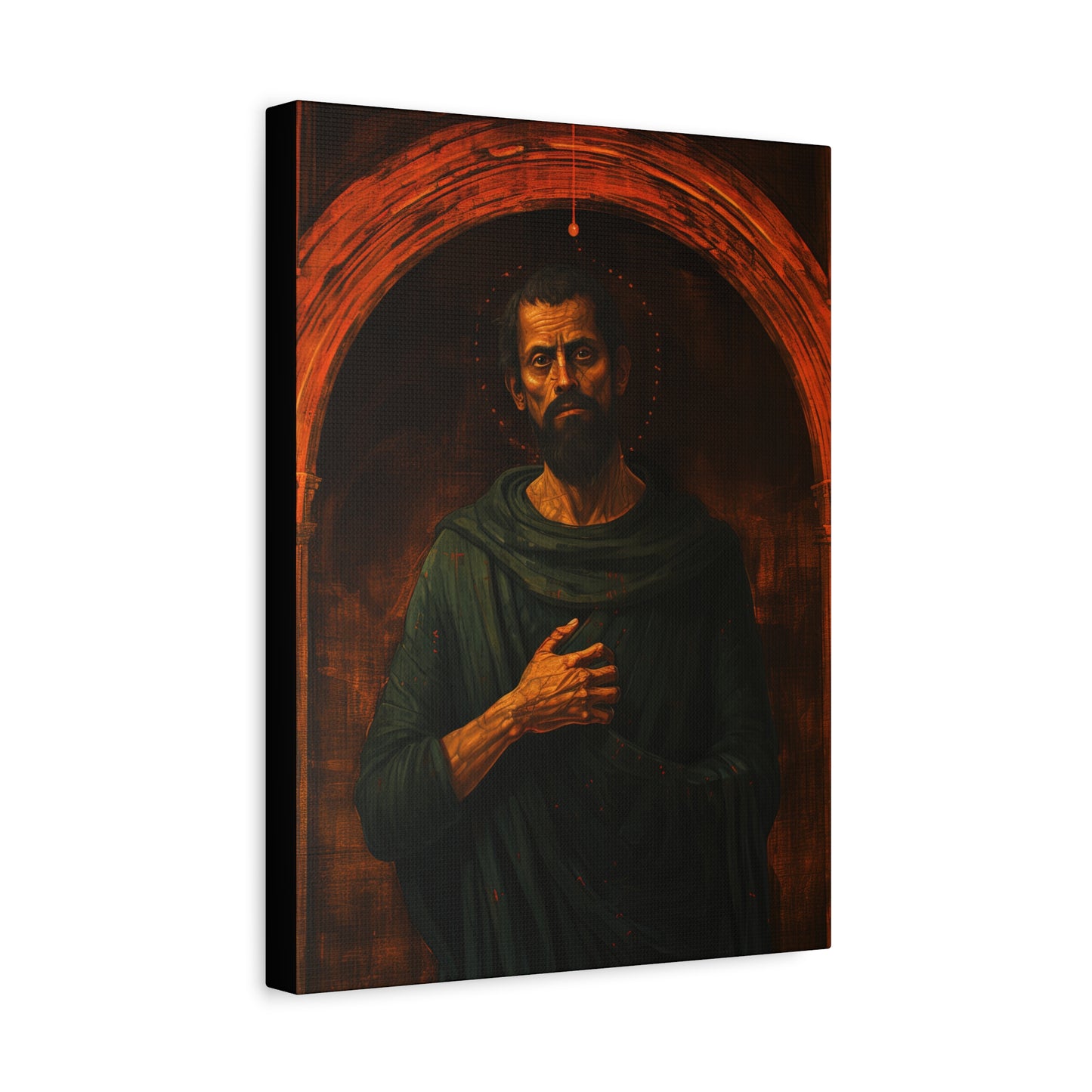Saint Bartholomew Canvas Print - Multiple Sizes - Catholic Home art - Museum Wrapped Canvas - Sanctified Souls Print