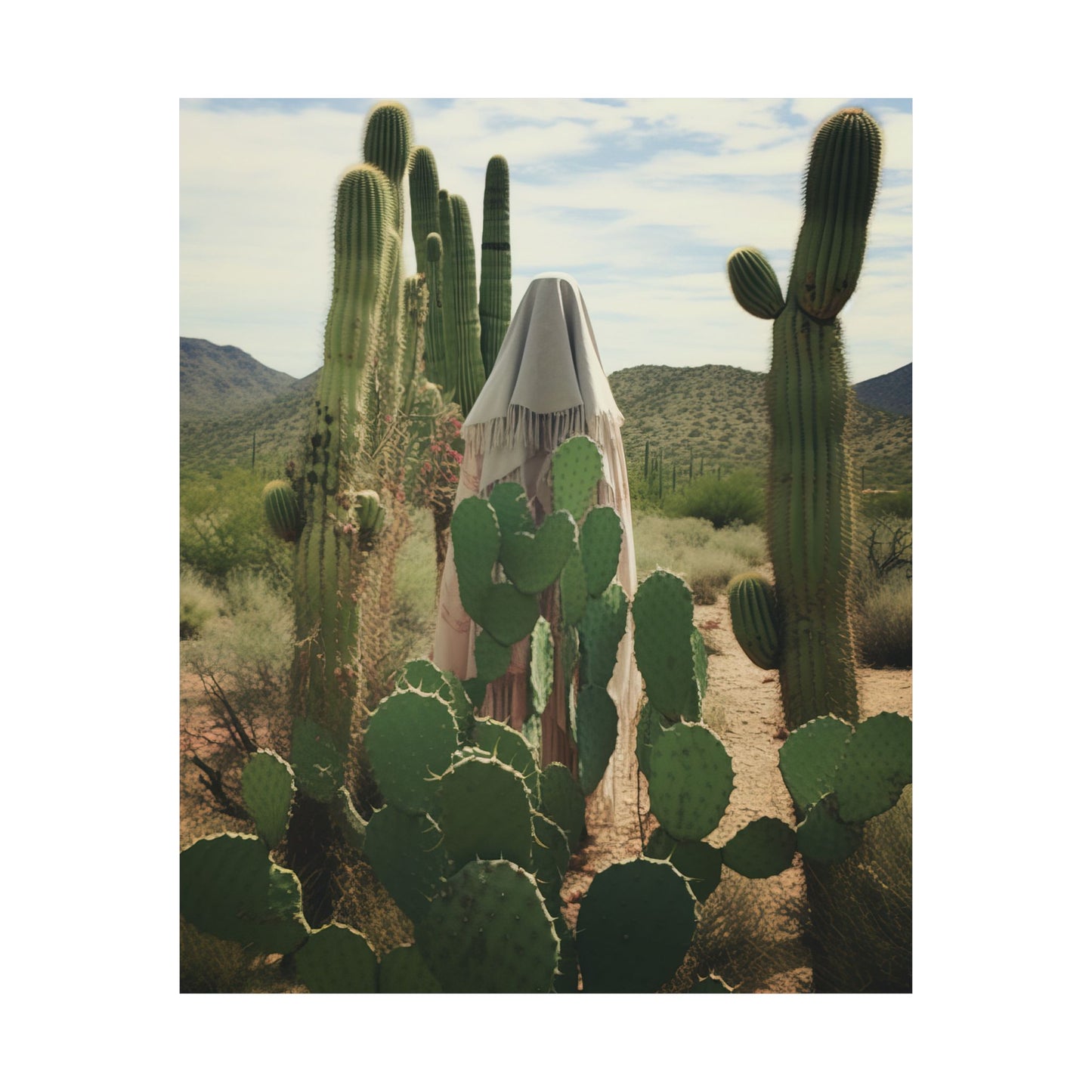 Saint Amma Syncletica Print - Sanctified Souls Print - Multiple Sizes - Premium Matte Vertical Posters - Desert Mothers Series