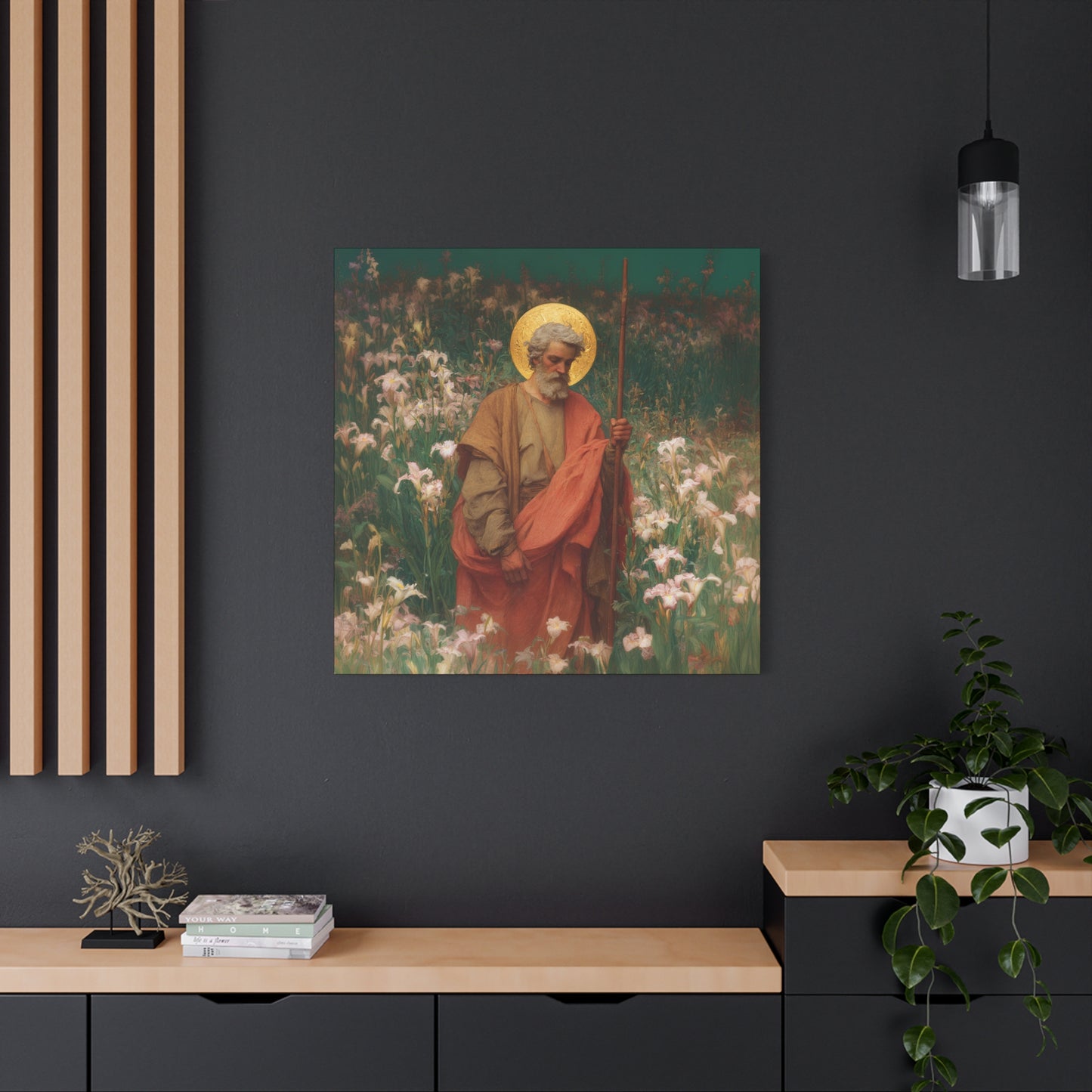 Saint James the Lesser -  Museum Wrapped Canvas - Sanctified Souls Print - Religious Art for your Home - Catholic Patron Saint Art