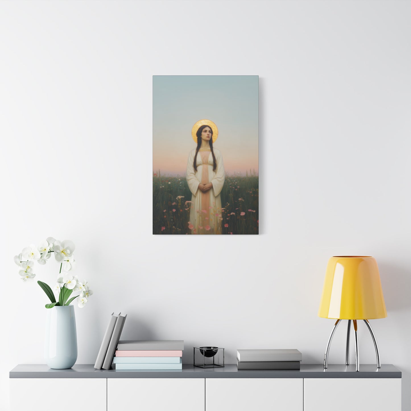 Saint Sabina-  Museum Wrapped Canvas - Sanctified Souls Print - Religious Art for your Home - Catholic Patron Saint Art
