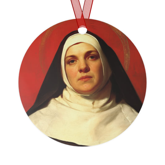 Saint Maria Giuseppa Rossello - Metal Ornament - Religious Holiday Christmas Ornament and Keepsake