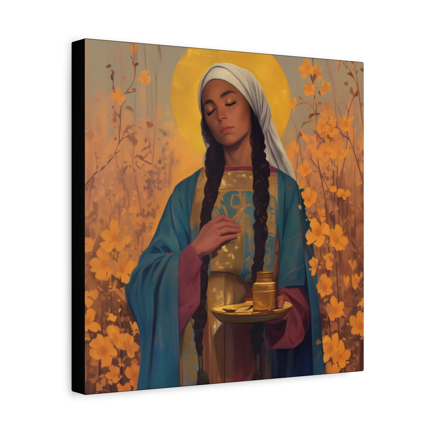Saint Hermione of Ephesus - Gallery Wrapped Canvas - Print - Religious Art for your Home - Catholic Art Print