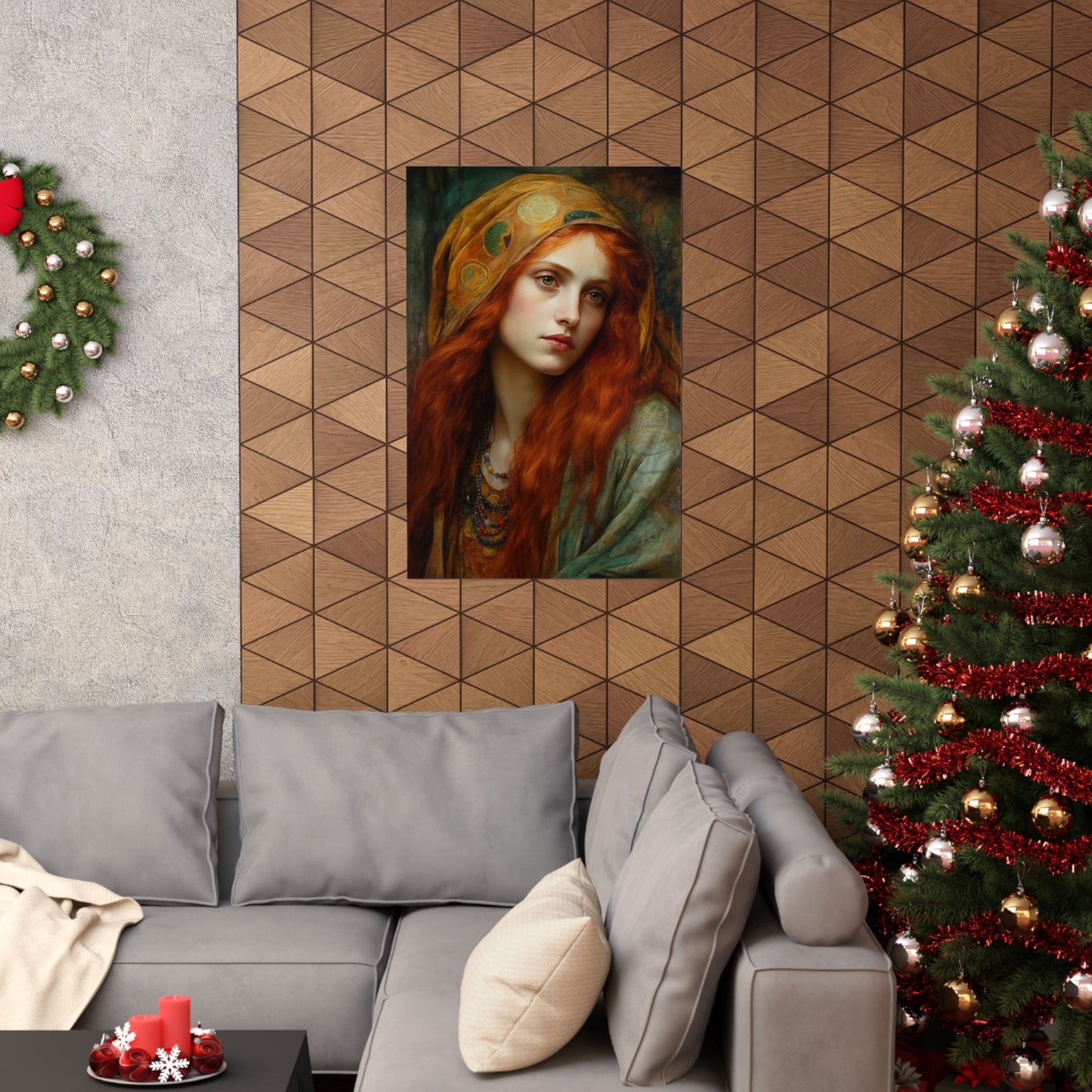 Mary Magdalene's Inner Peace Print - Sanctified Souls Print - Multiple Sizes - Premium Matte Vertical Posters