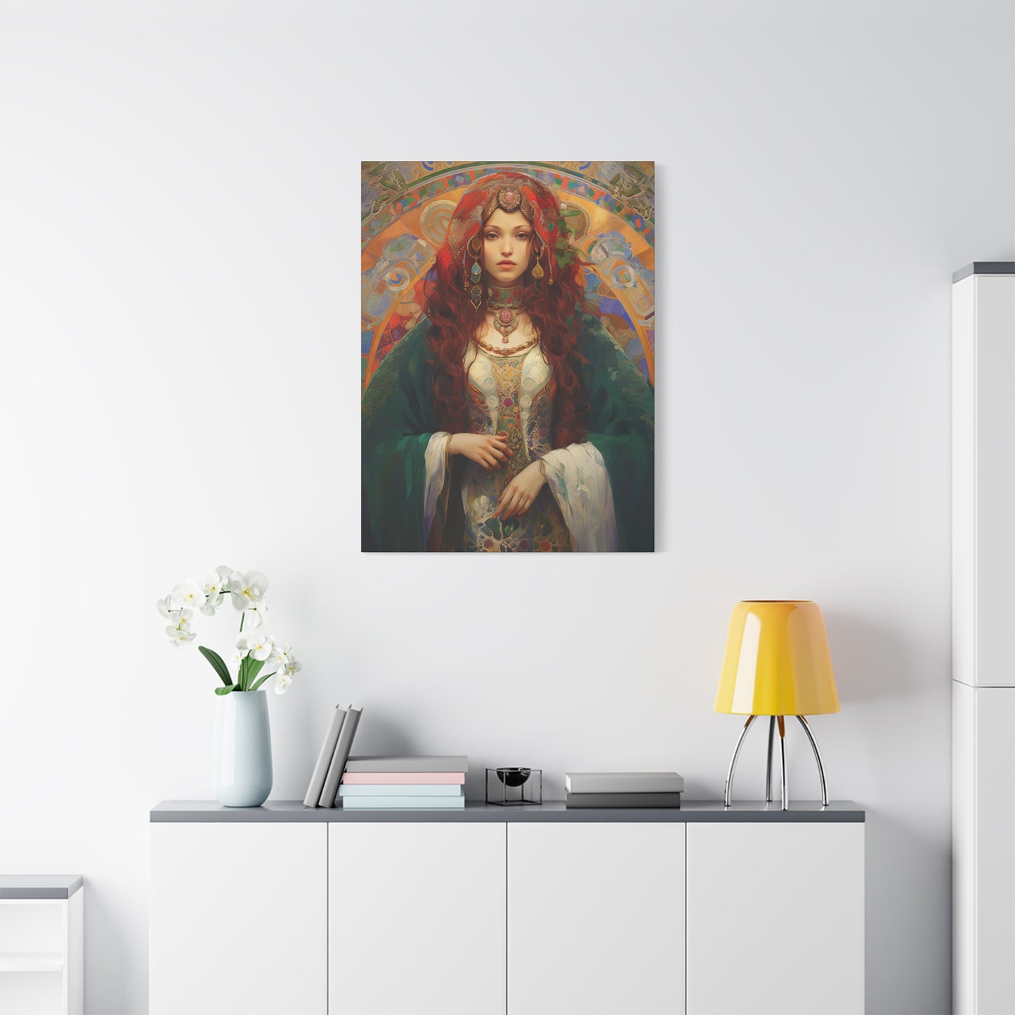 Saint Margaret of Antioch - Museum Wrapped Canvas - Sanctified Souls Print