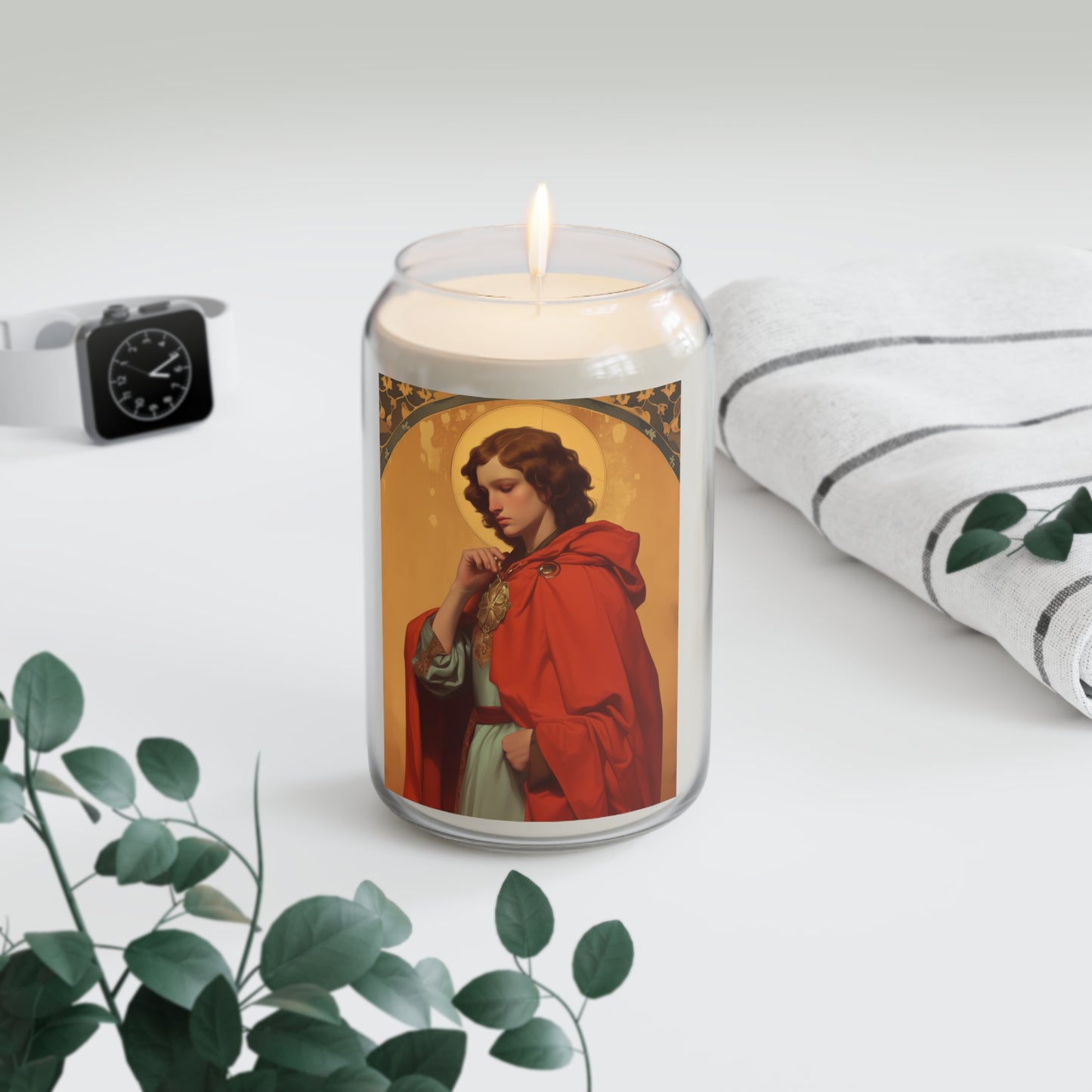 Saint Casimir of Poland Candle - Scented Prayer Candle, 13.75oz - Tall Size - Religious Candle - Catholic Art - Religious Gift