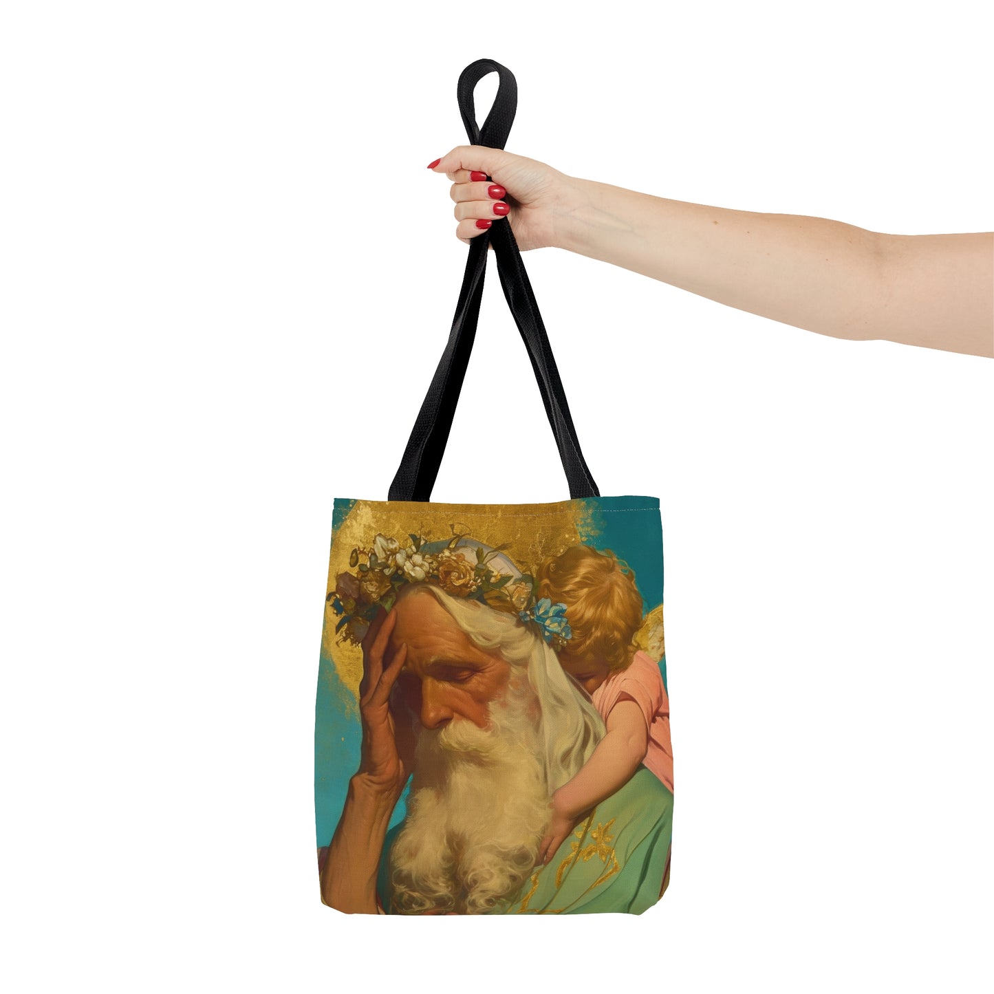 Saint Alexis Falconieri Tote Bag - Large Medium Small Faith Art Bag - Catholic Faith Purse - Religious - Prayer Bag - Devotional