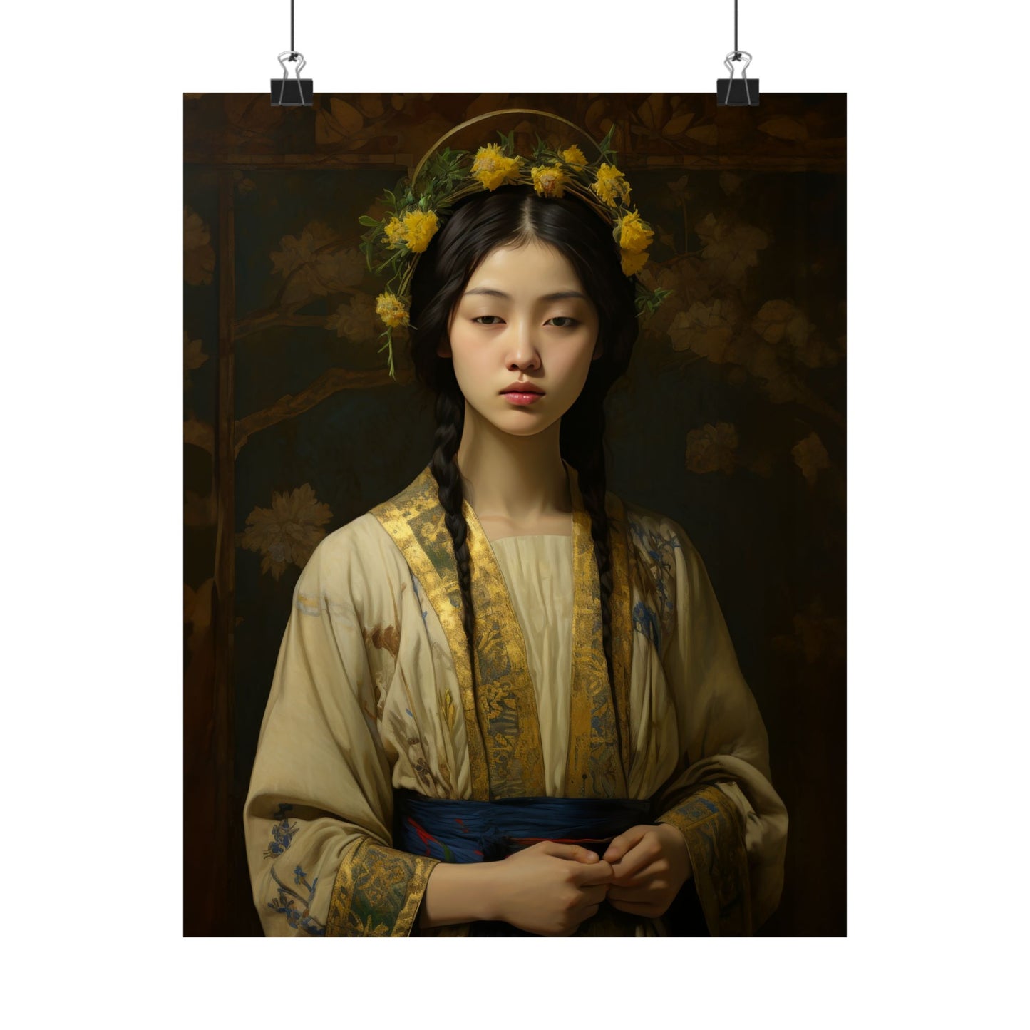 Saint Agatha Lin - Multiple Sizes - Premium Matte Vertical Posters - Catholic Art - Religious Poster - Catholic Saint Art - Multiple Sizes