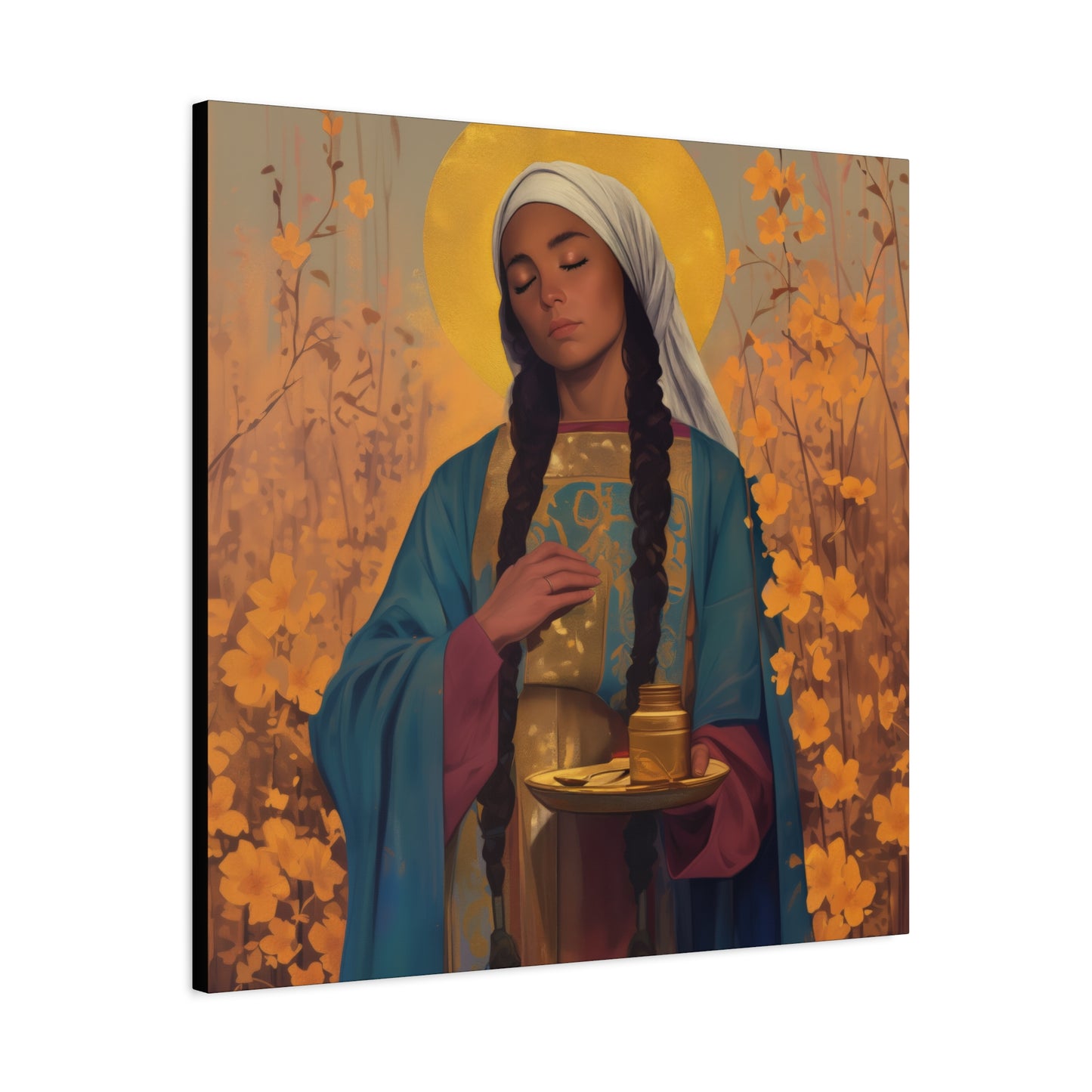 Saint Hermione of Ephesus - Gallery Wrapped Canvas - Print - Religious Art for your Home - Catholic Art Print