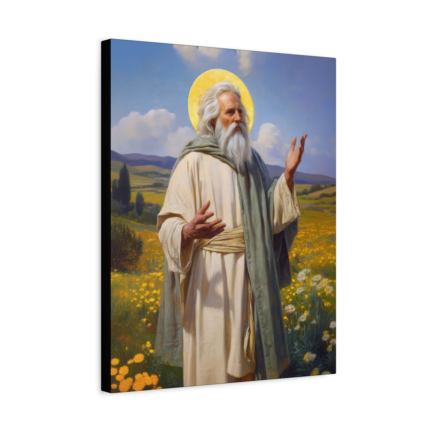 Saint Hilary of Arles - Gallery Wrapped Canvas - Print - Religious Art for your Home - Catholic Art Print