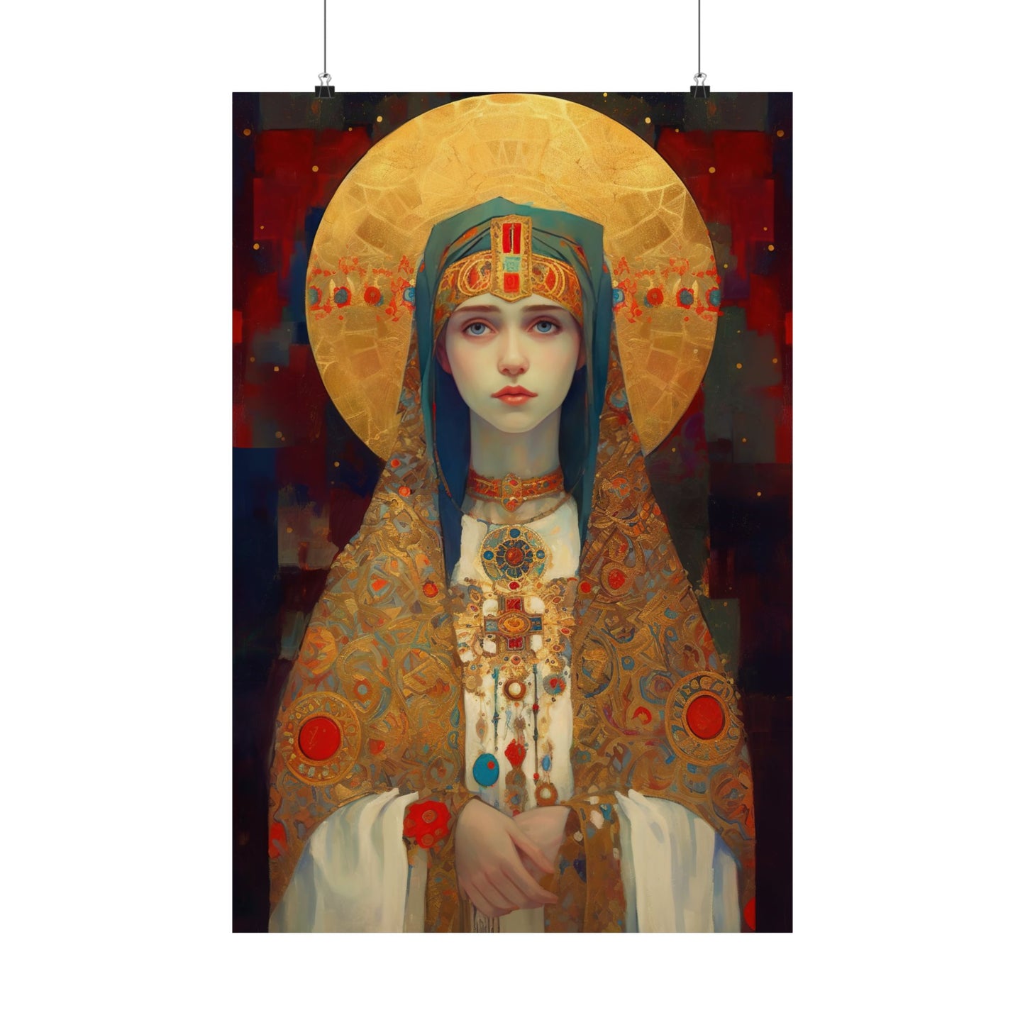 Saint Anastasia of Sirmium Print - Sanctified Souls Print - Multiple Sizes - Premium Matte Vertical Posters