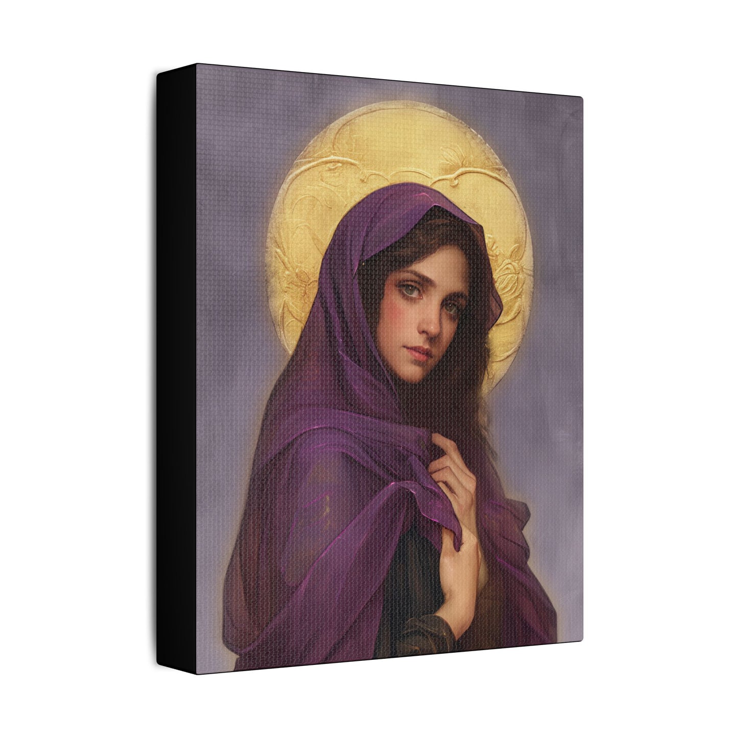Saint Lydia Purpuraria / Lydia of Thyatira  - Museum Wrapped Canvas - Print - Religious Art for your Home - Christian print - Religious