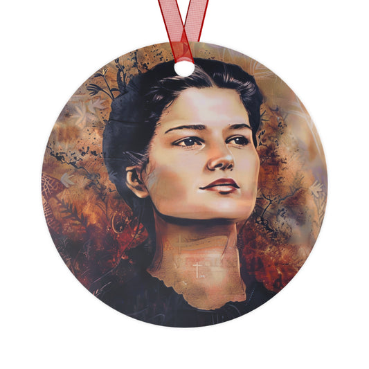 Blessed Pierina Morosini Metal Ornament - Religious Holiday Christmas Ornament and Keepsake - Catholic Religious Keepsake