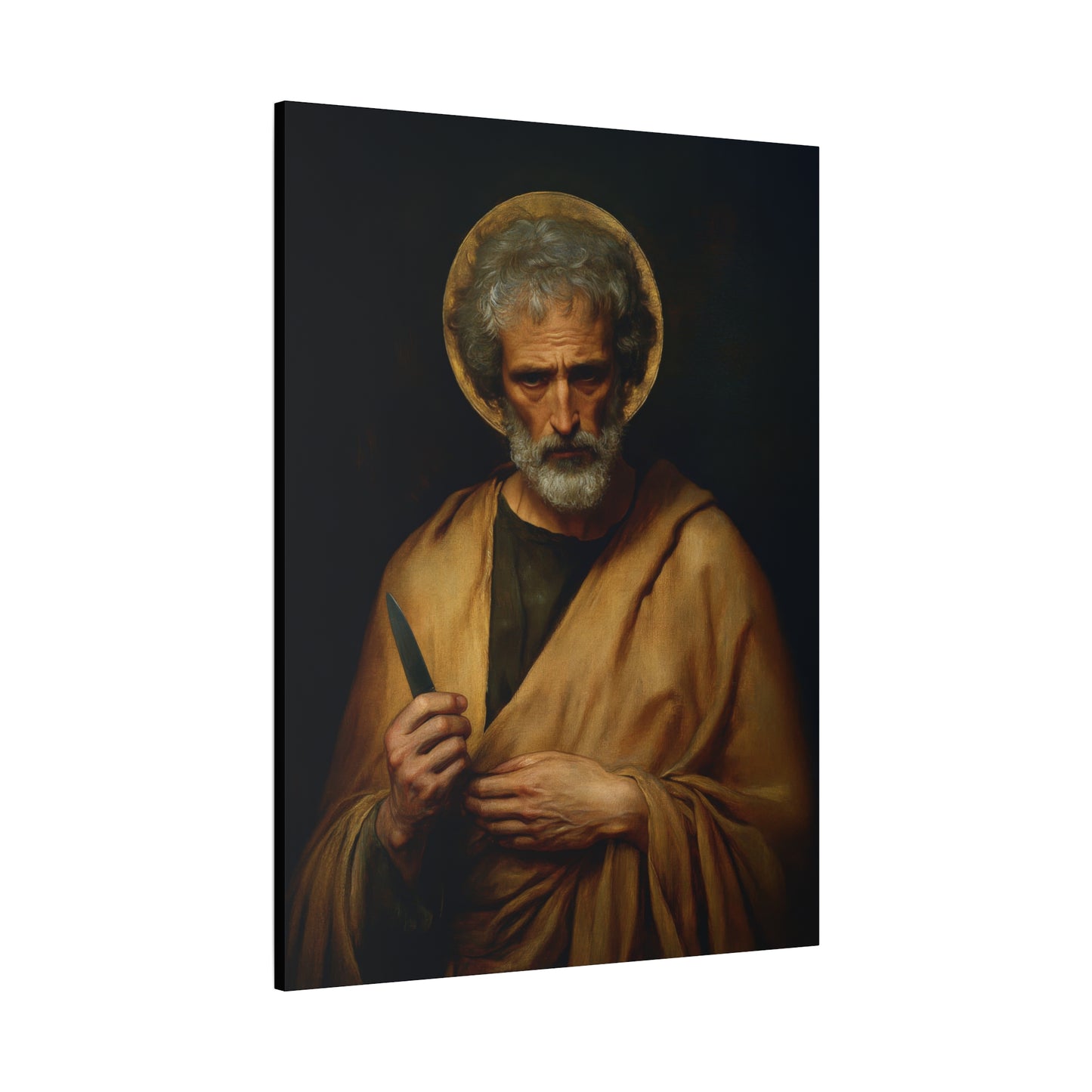 Saint Bartholomew the Apostle  - Gallery Wrapped Canvas - Print - Religious Art for your Home - Catholic