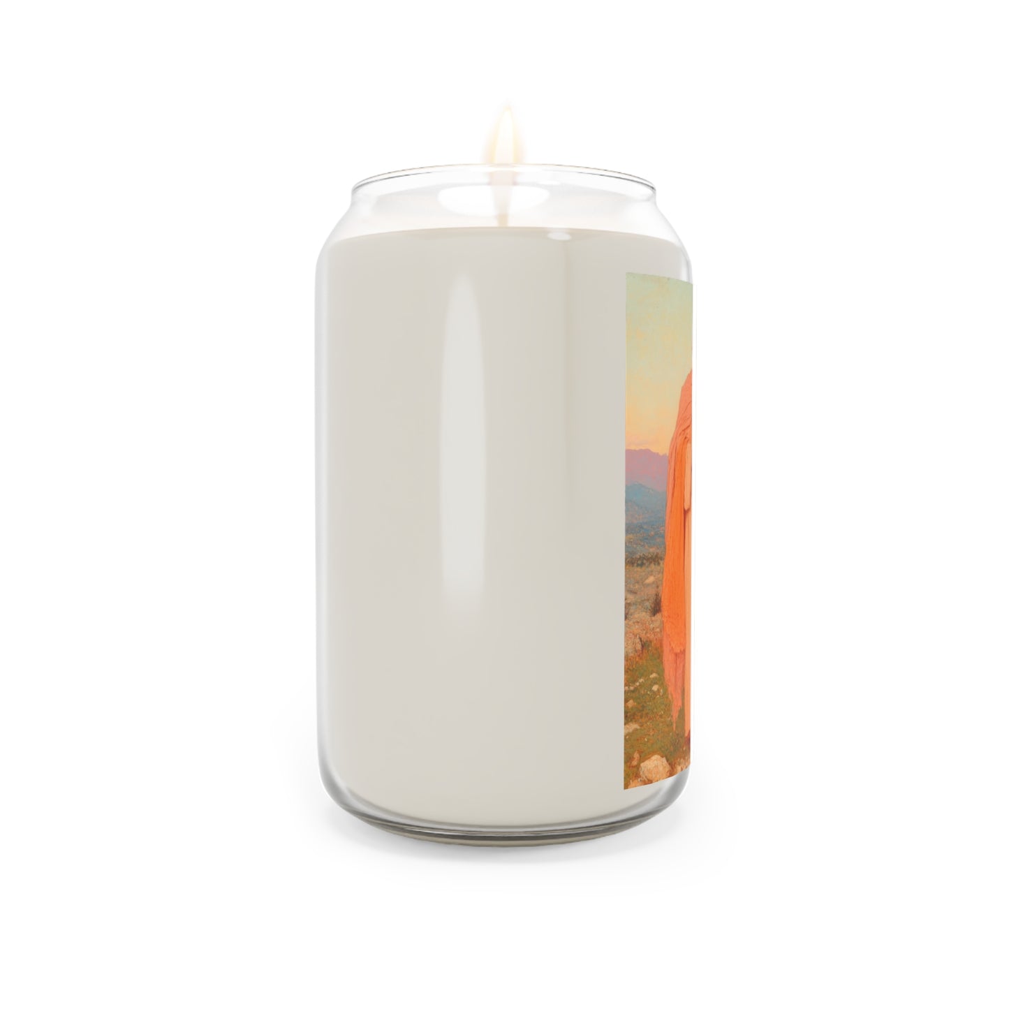 Obadiah - Keeper of the Lord's Warning and Mercy - Scented Prayer Candle, 13.75oz - Tall Size - Religious Prayer Candle