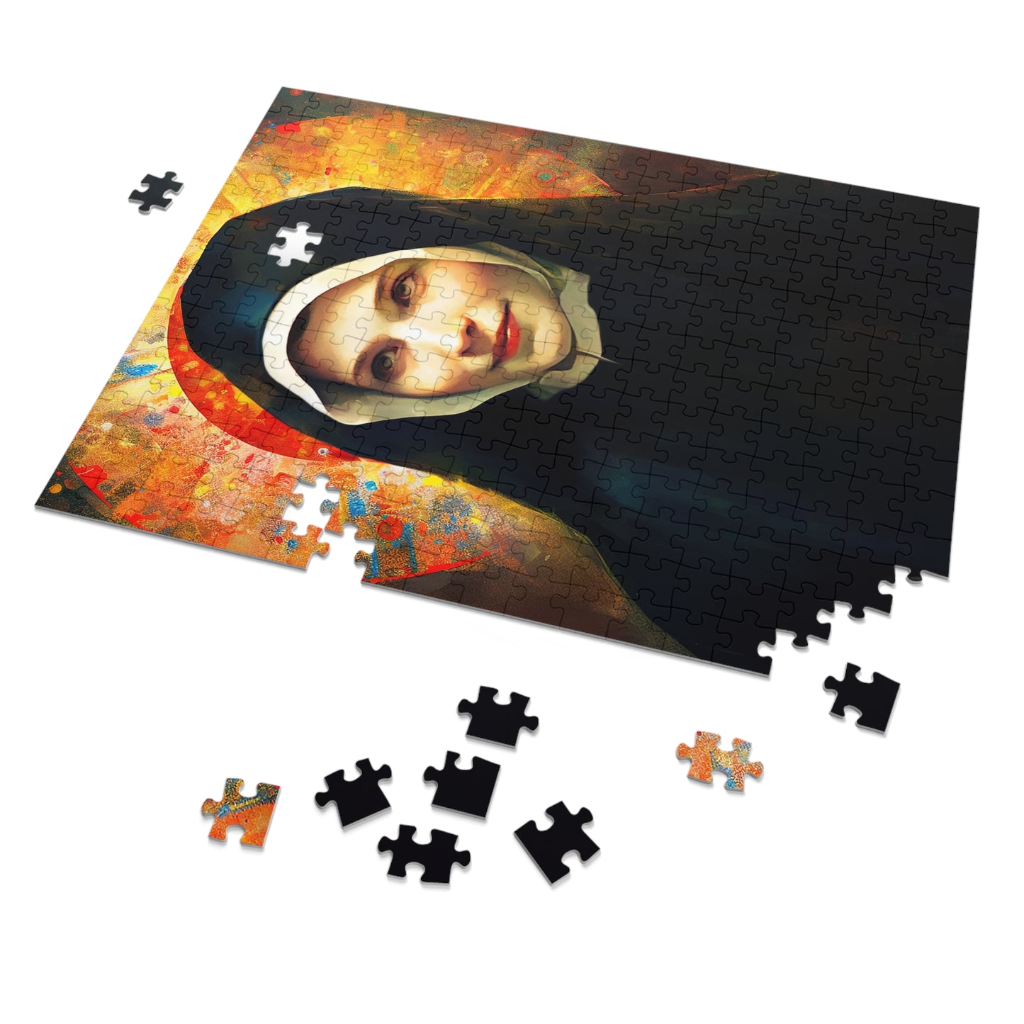 Saint Maria Faustina Kowalska - Puzzle and Keepsake Tin - Religious Jigsaw Puzzle (30, 110, 252, 500,1000-Piece) - Religious Puzzle