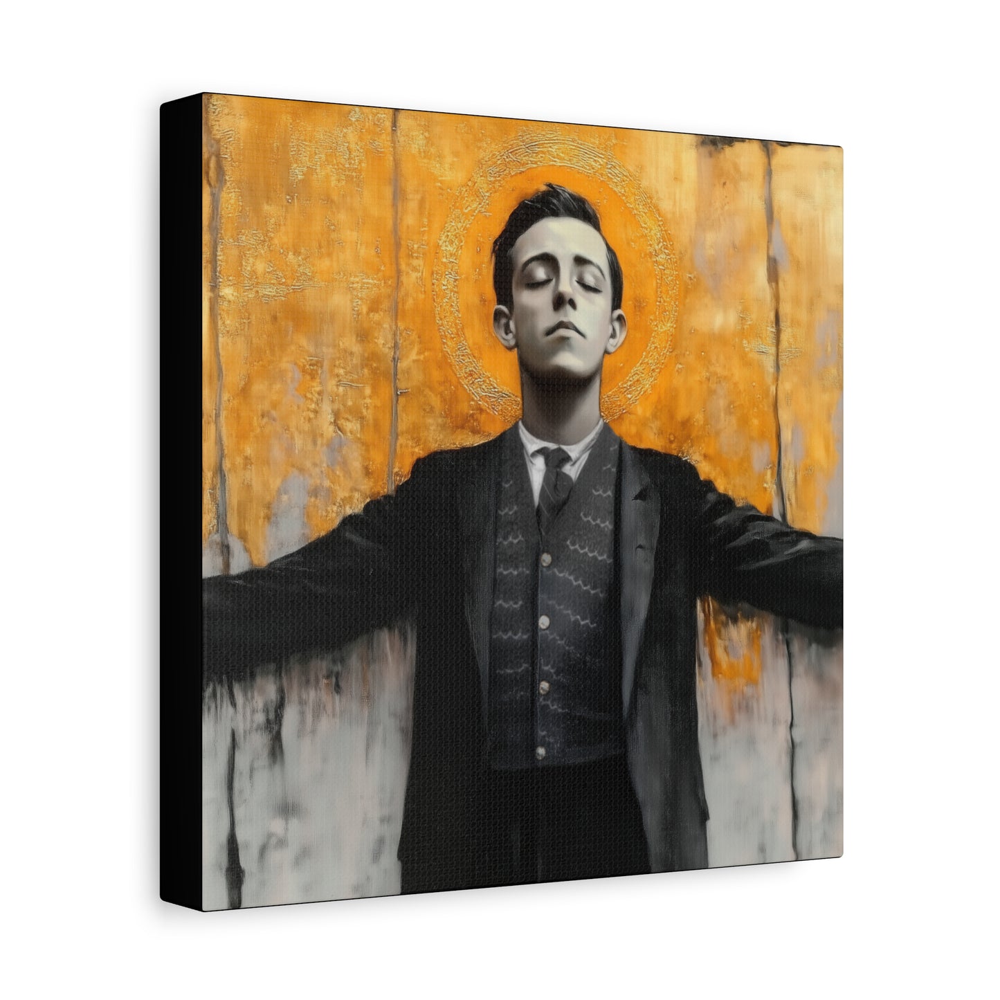 Blessed Miguel Pro- Gallery Wrapped Canvas - Print - Religious Art for your Home - Catholic Saint Art Print - Home Decor - Catholic Art