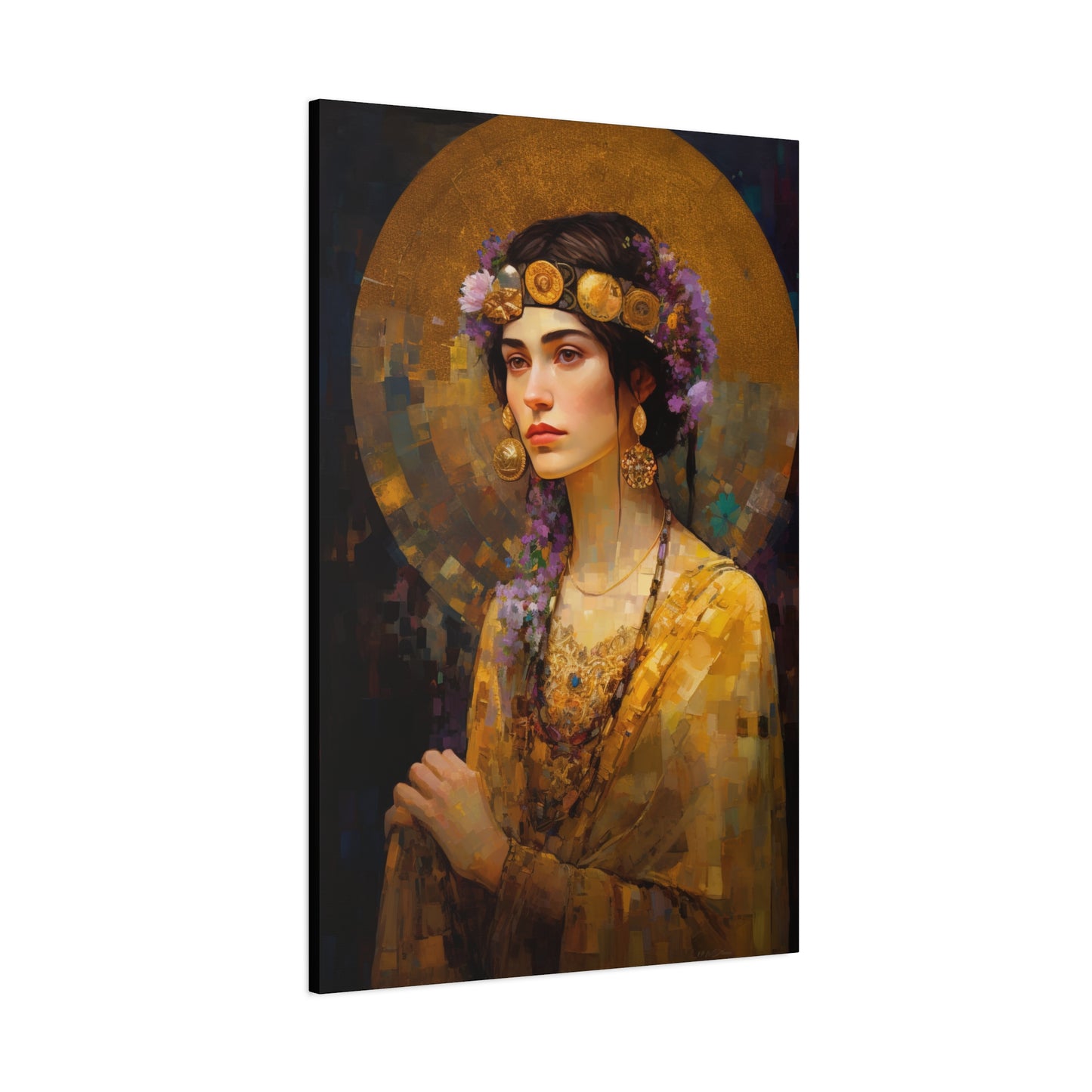Saint Lydia Purpuraria Canvas Print - Multiple Sizes - Catholic Home art - Museum Wrapped Canvas - Sanctified Souls Print