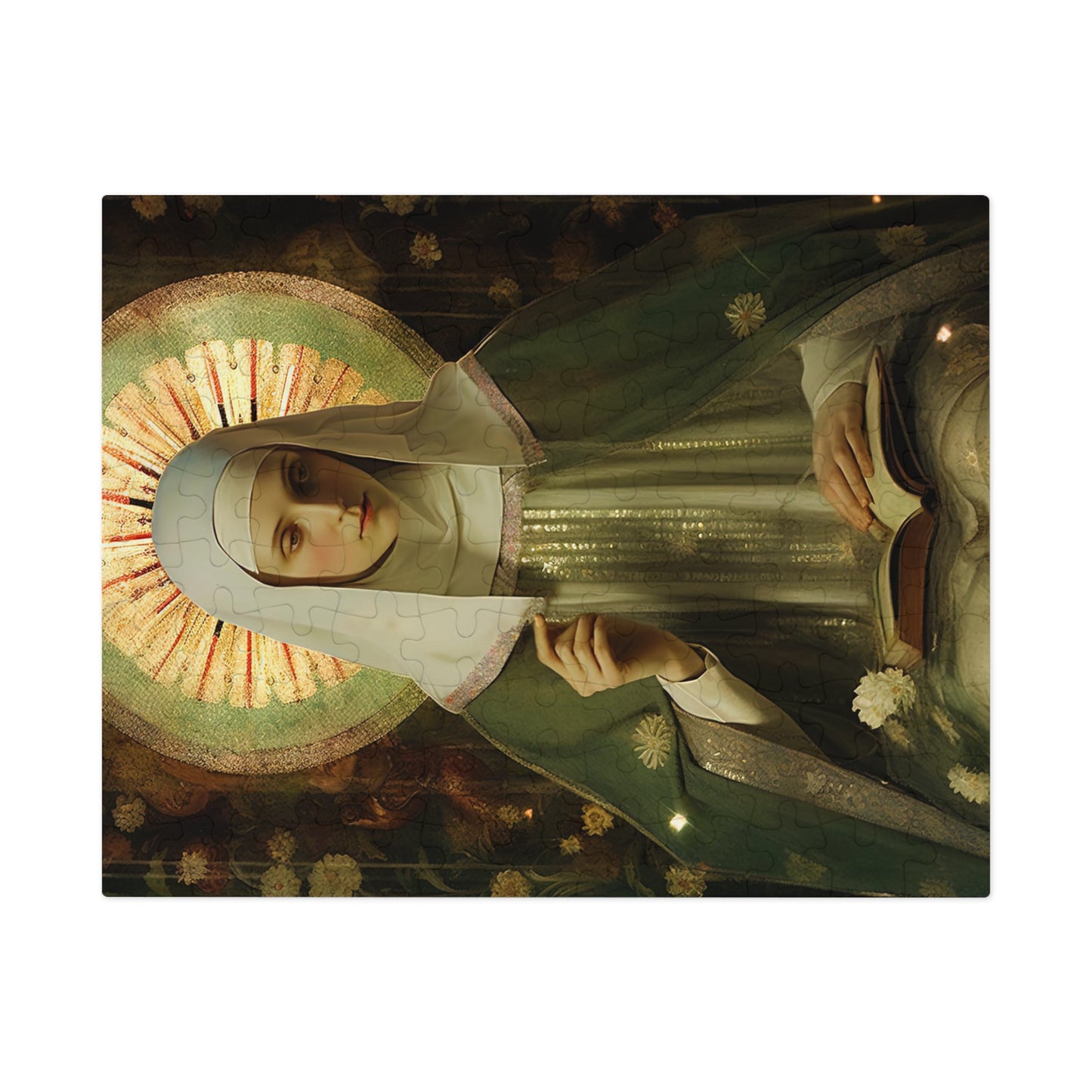 Saint Ingrid of Sweden - Puzzle and Keepsake Tin - Religious Jigsaw Puzzle (30, 110, 252, 500,1000-Piece) - Religious Puzzle