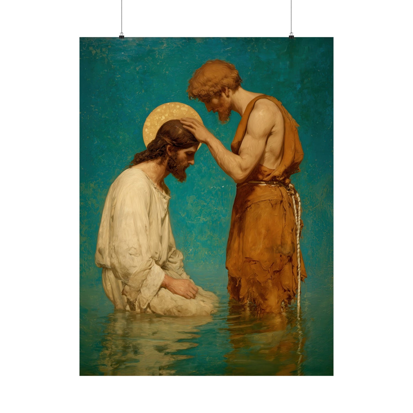 Saint John the Baptist, The Prophet and the Promise - Sanctified Souls Print - Multiple Sizes - Premium Matte Vertical Posters