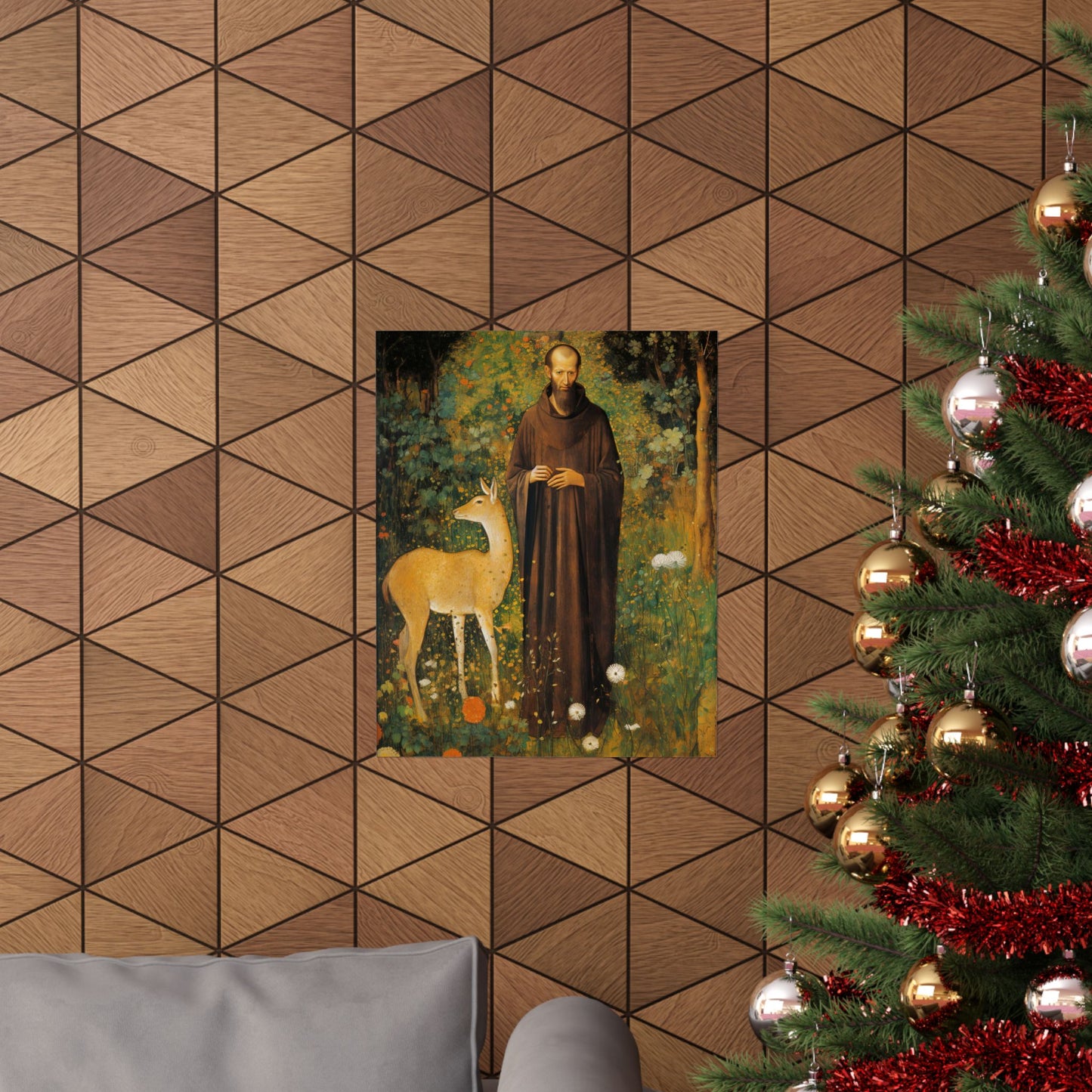 Saint Giles - Sanctified Souls Print - Multiple Sizes - Premium Matte Vertical Posters
