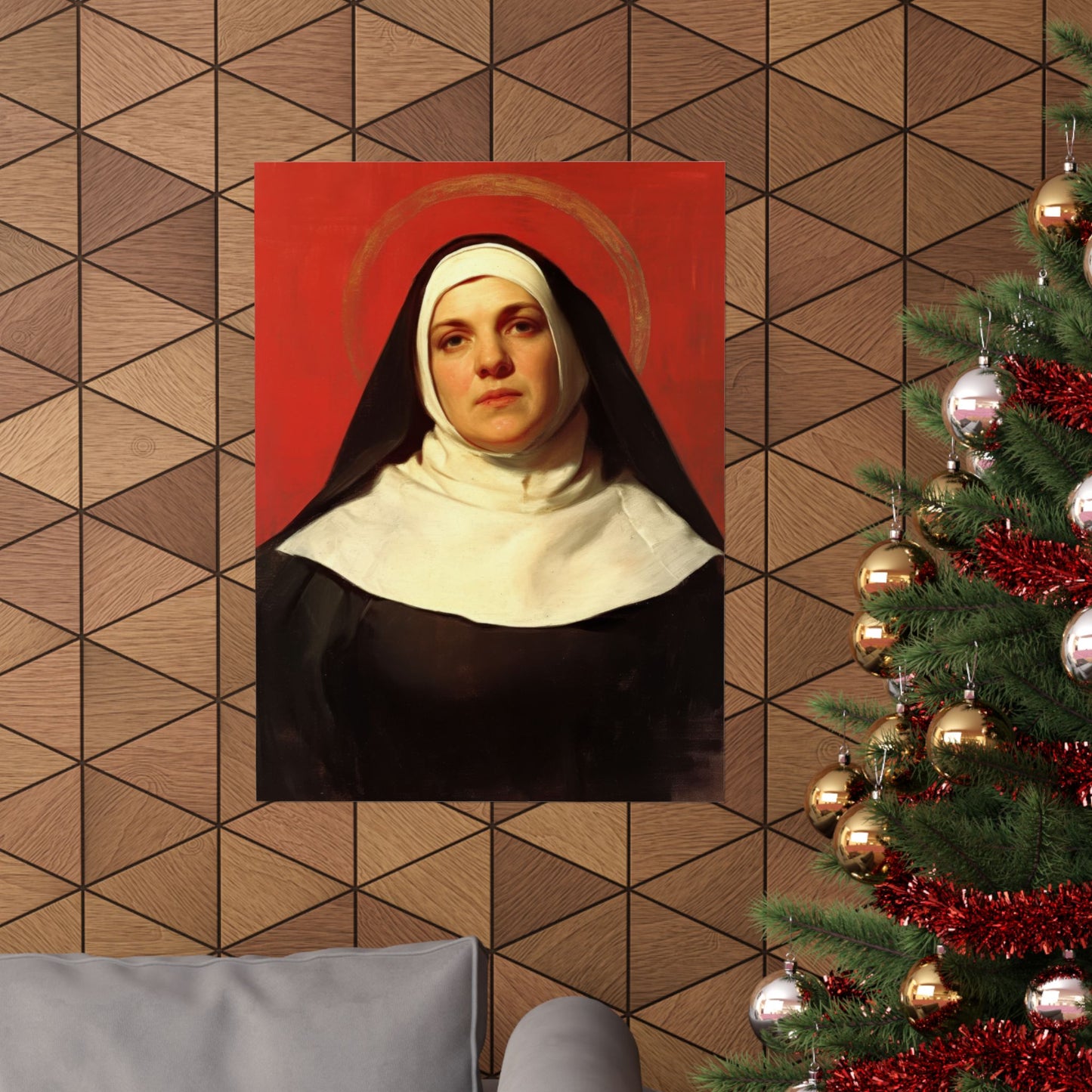 Saint Maria Giuseppa Rossello - Sanctified Souls Print - Multiple Sizes - Premium Matte Vertical Posters