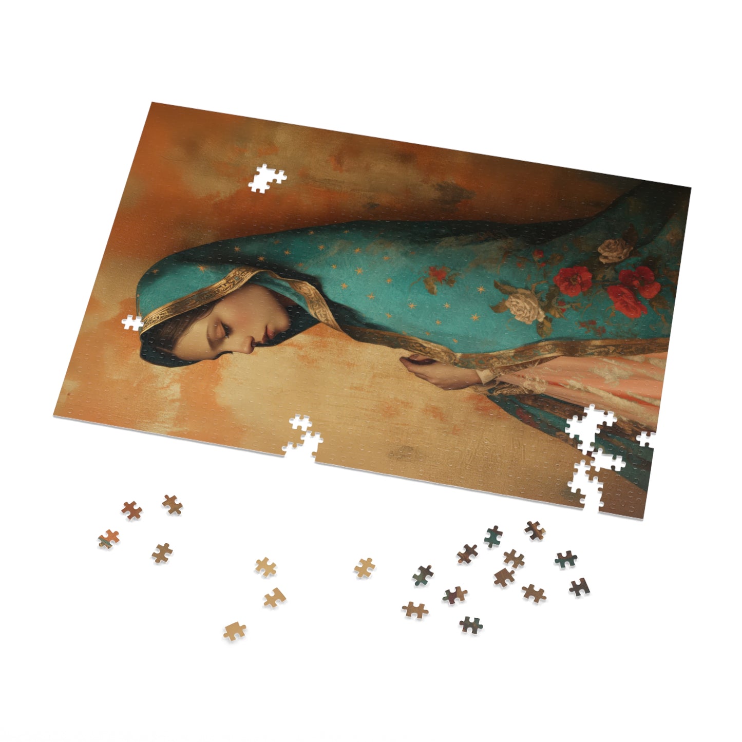 Our Lady of Guadalupe - Puzzle & Keepsake Tin - Religious Jigsaw Puzzle (30, 110, 252, 500,1000-Piece)