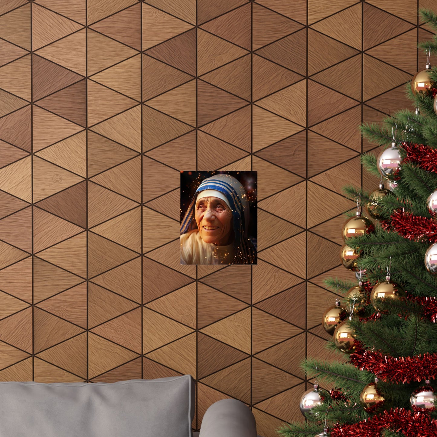 Saint Teresa of Calcutta - Mother Teresa - Sanctified Souls Print - Multiple Sizes - Premium Matte Vertical Posters