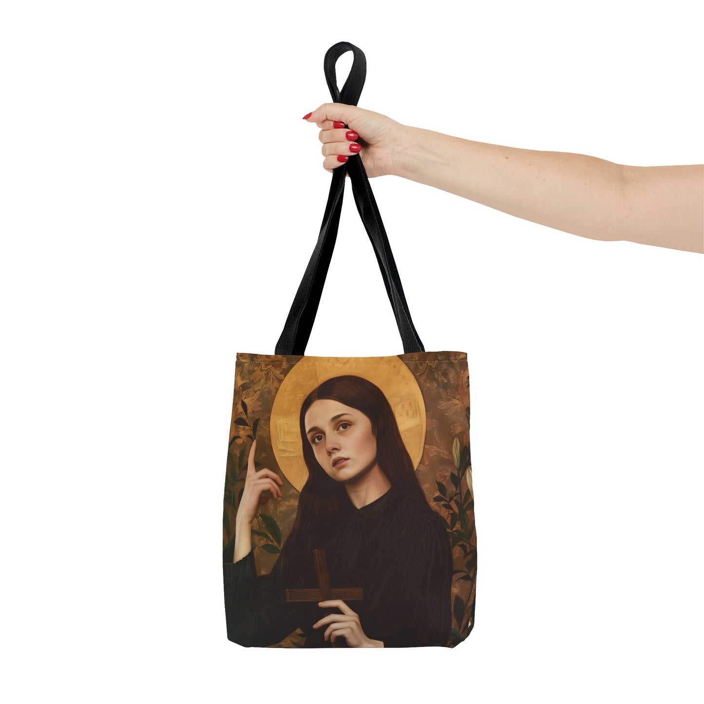 Saint Clelia Barbieri Tote Bag - Large Medium Small Faith Art Bag - Catholic Faith Purse - Religious Carry All
