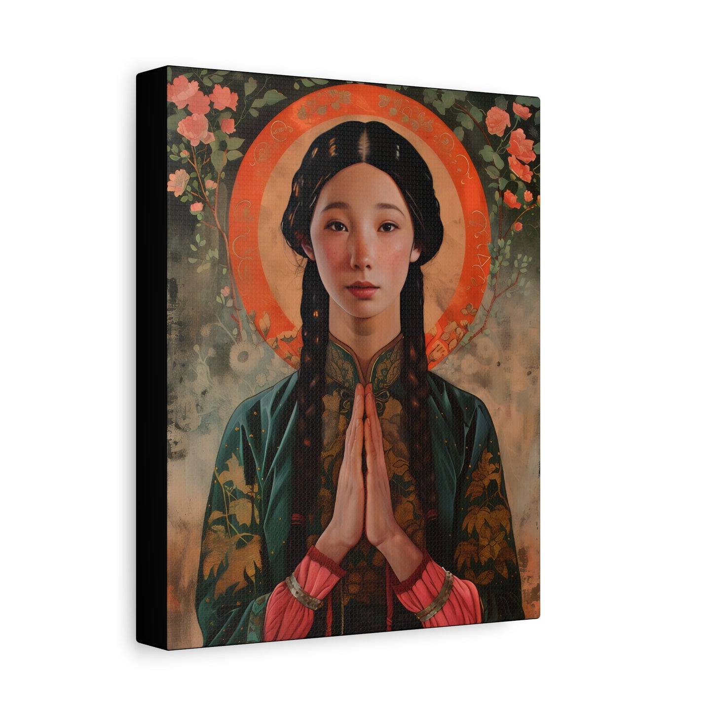 Saint Anna Wang - Museum Wrapped Canvas - Sanctified Souls Print - Art for your Home - Religious Art -  Martyr of China