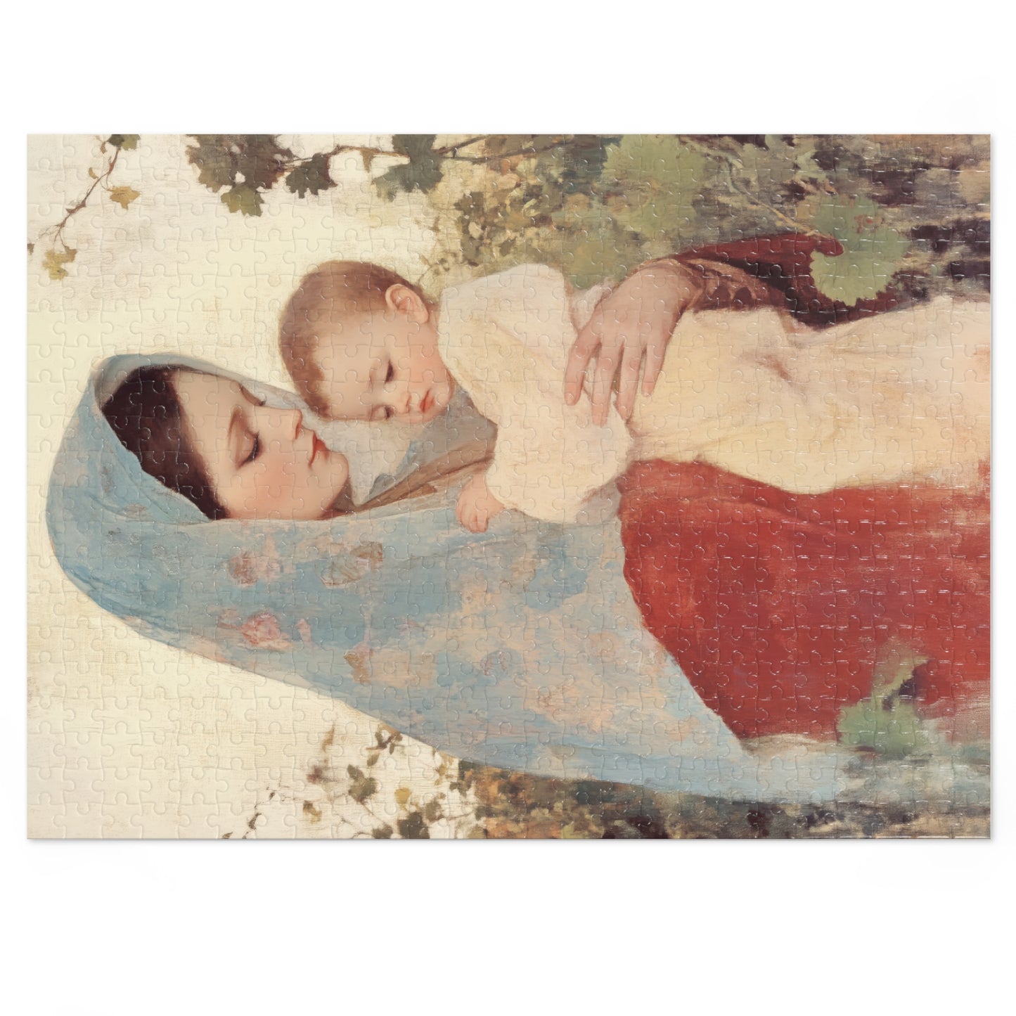 Our Lady of the Grapes / Out Lady of the Harvest - Puzzle & Keepsake Tin - Religious Jigsaw Puzzle (30, 110, 252, 500,1000-Piece)