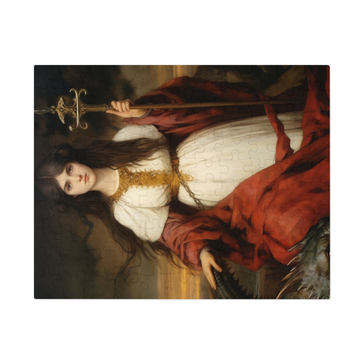 Saint Martha of Bethany - Puzzle and Keepsake Tin - Religious Jigsaw Puzzle (30, 110, 252, 500,1000-Piece) - Religious Puzzle