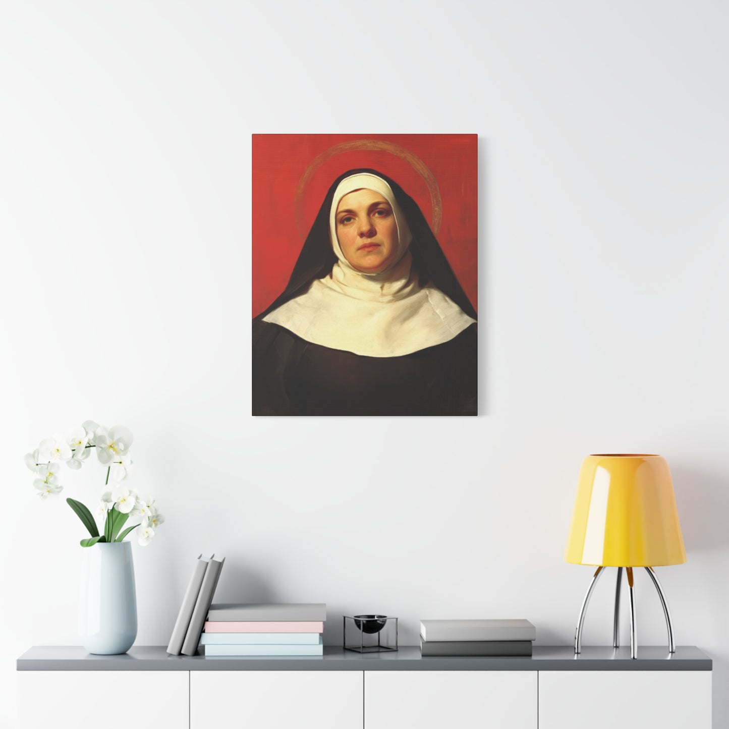 Saint Maria Giuseppa Rossello - Gallery Wrapped Canvas - Print - Religious Art for your Home - Catholic Art