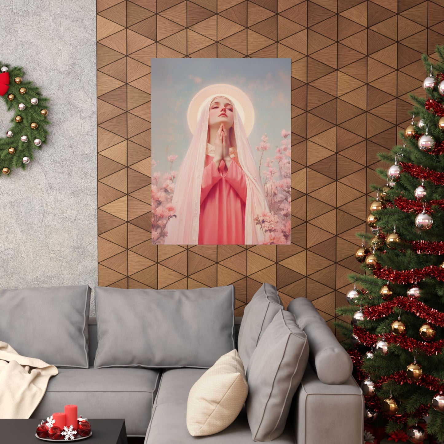 Saint Illuminata - Sanctified Souls Print - Multiple Sizes - Premium Matte Vertical Posters
