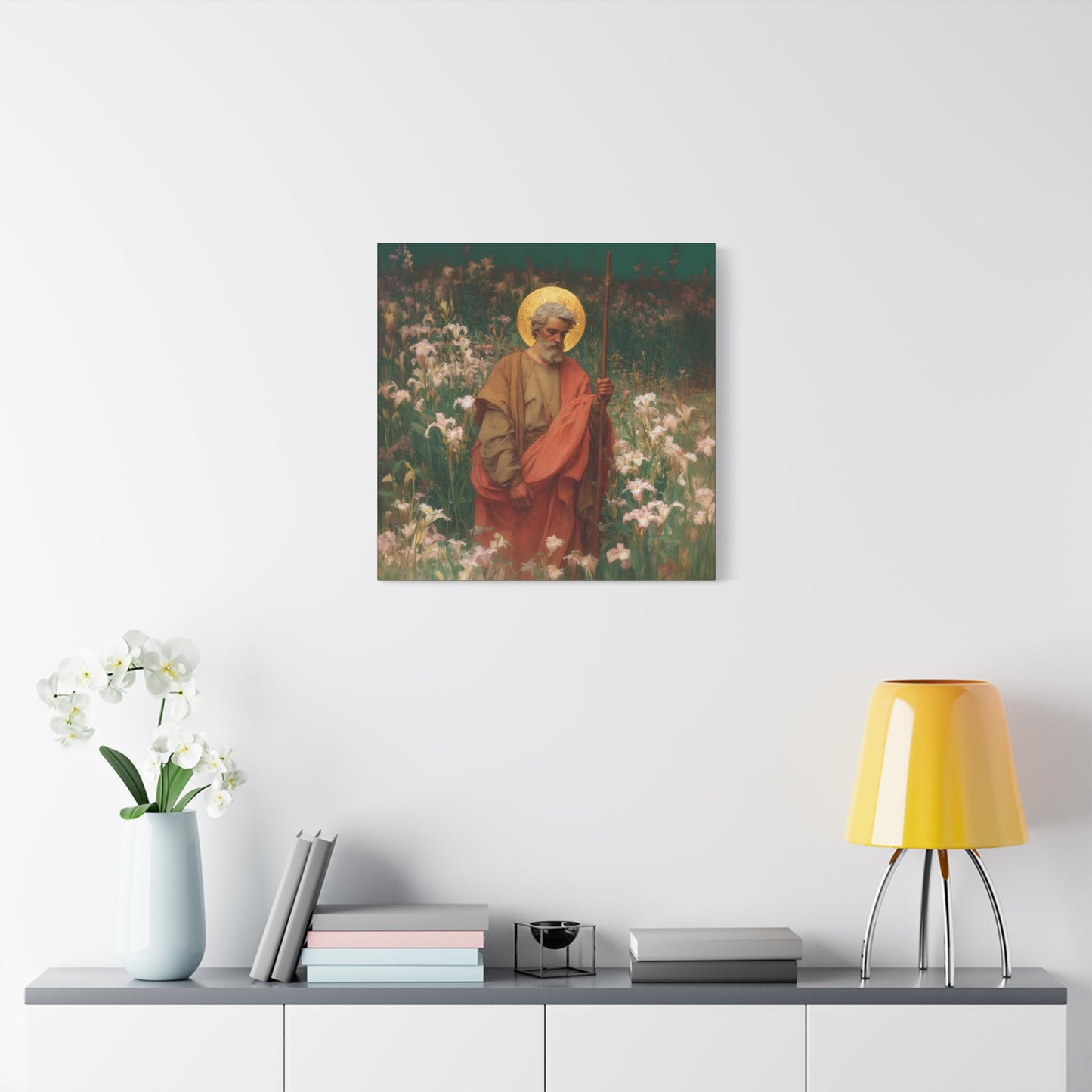Saint James the Lesser -  Museum Wrapped Canvas - Sanctified Souls Print - Religious Art for your Home - Catholic Patron Saint Art