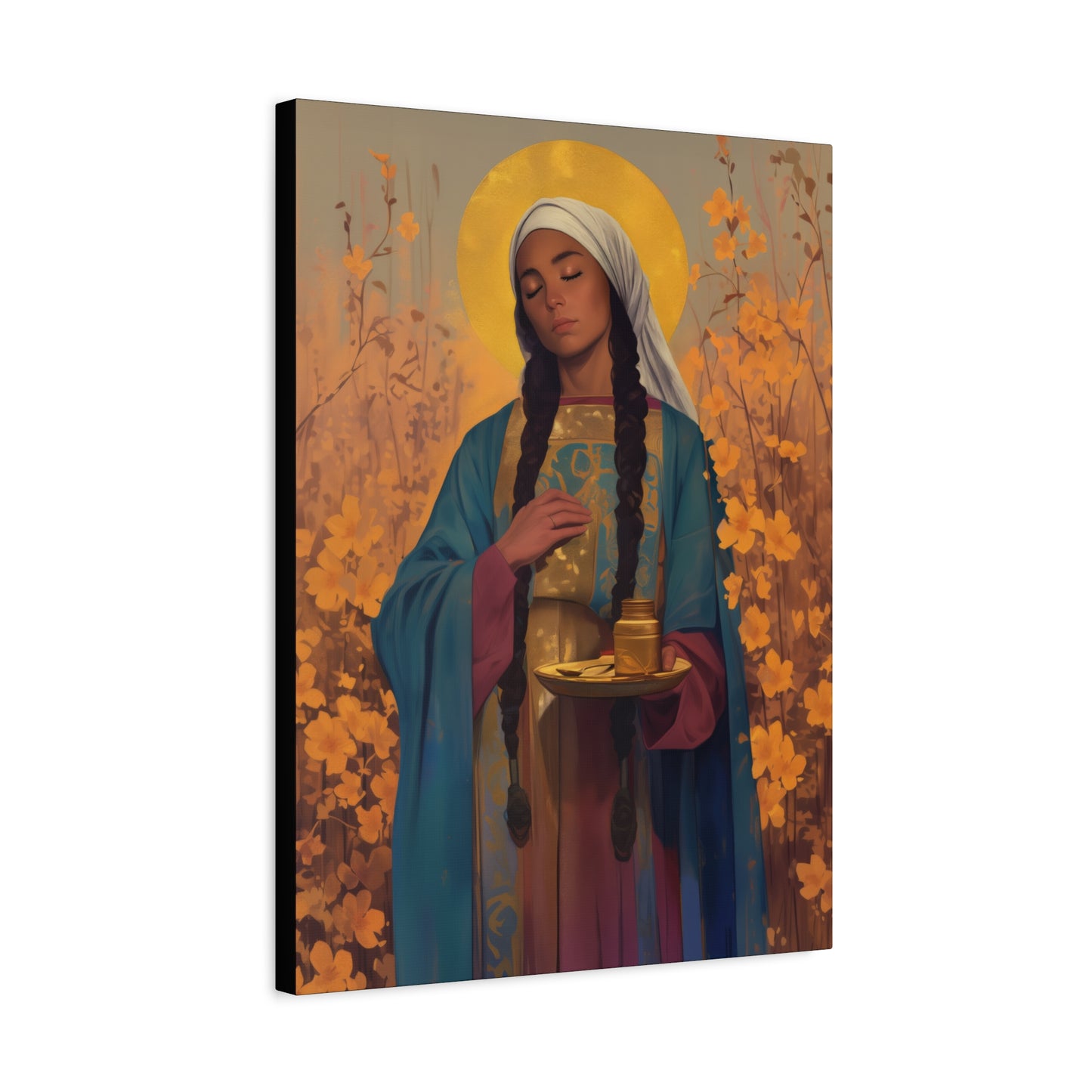 Saint Hermione of Ephesus - Gallery Wrapped Canvas - Print - Religious Art for your Home - Catholic Art Print