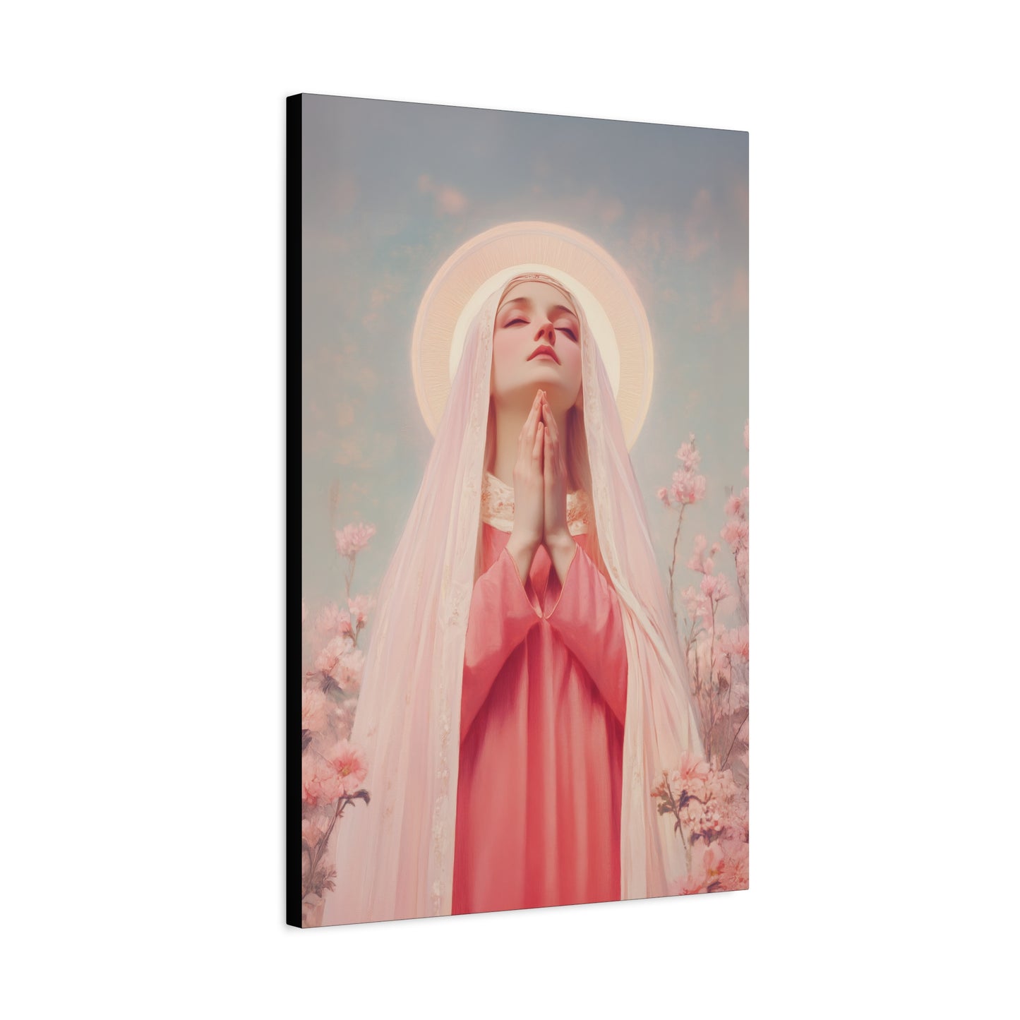 Saint Illuminata - Gallery Wrapped Canvas - Print - Religious Art for your Home - Catholic Art Print