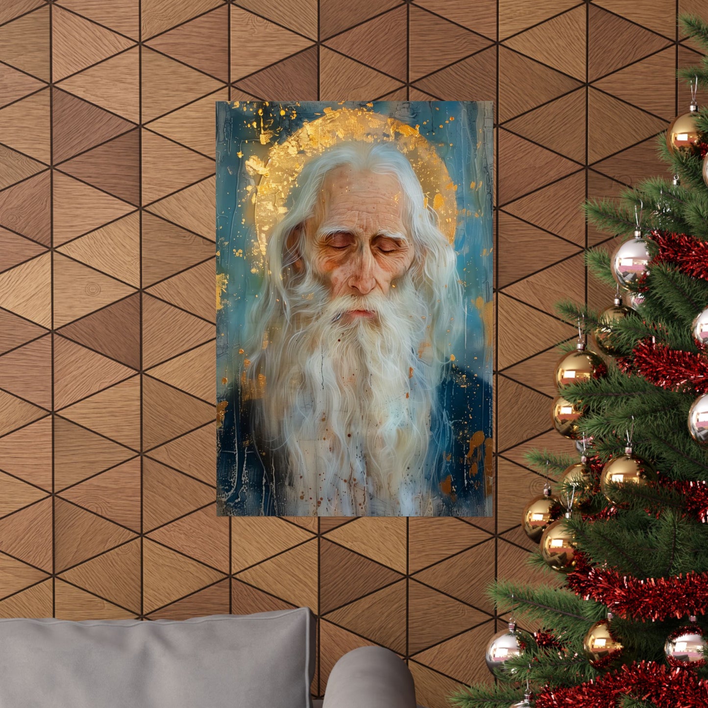 Saint Paul the Simple Print - Sanctified Souls Print - Multiple Sizes - Premium Matte Vertical Posters - Catholic Saint Art - Home decor
